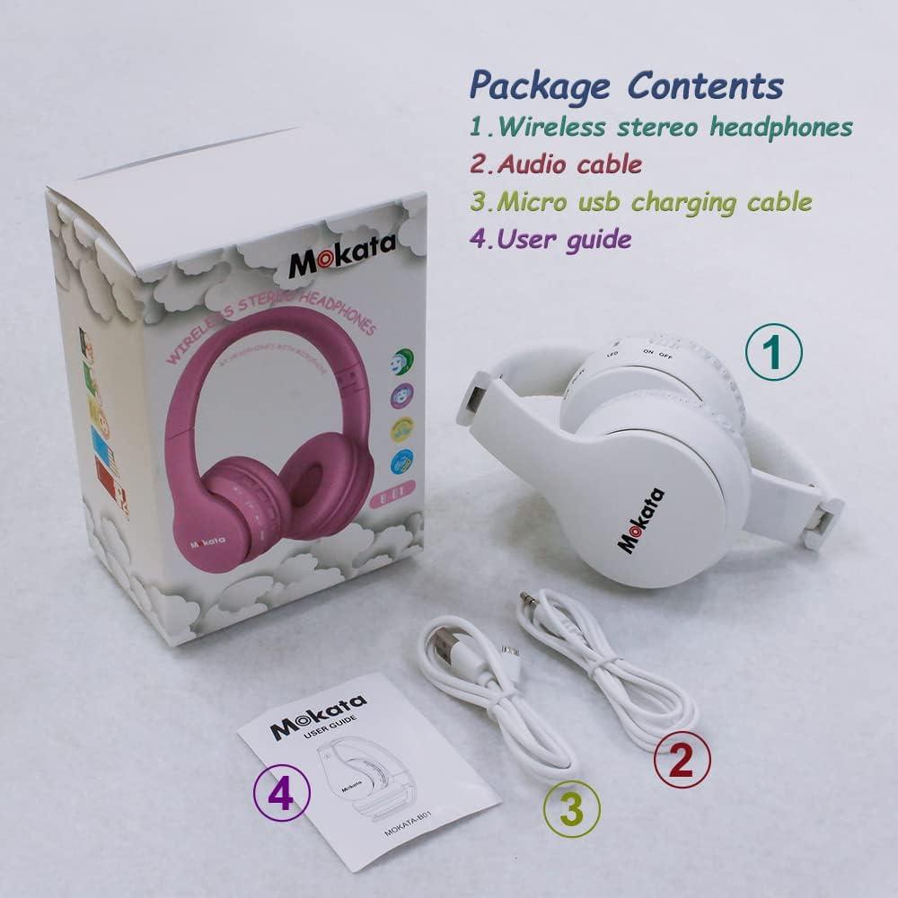 Auriculares Inalámbricos Bluetooth Mokata-B01 Niños 85dB
