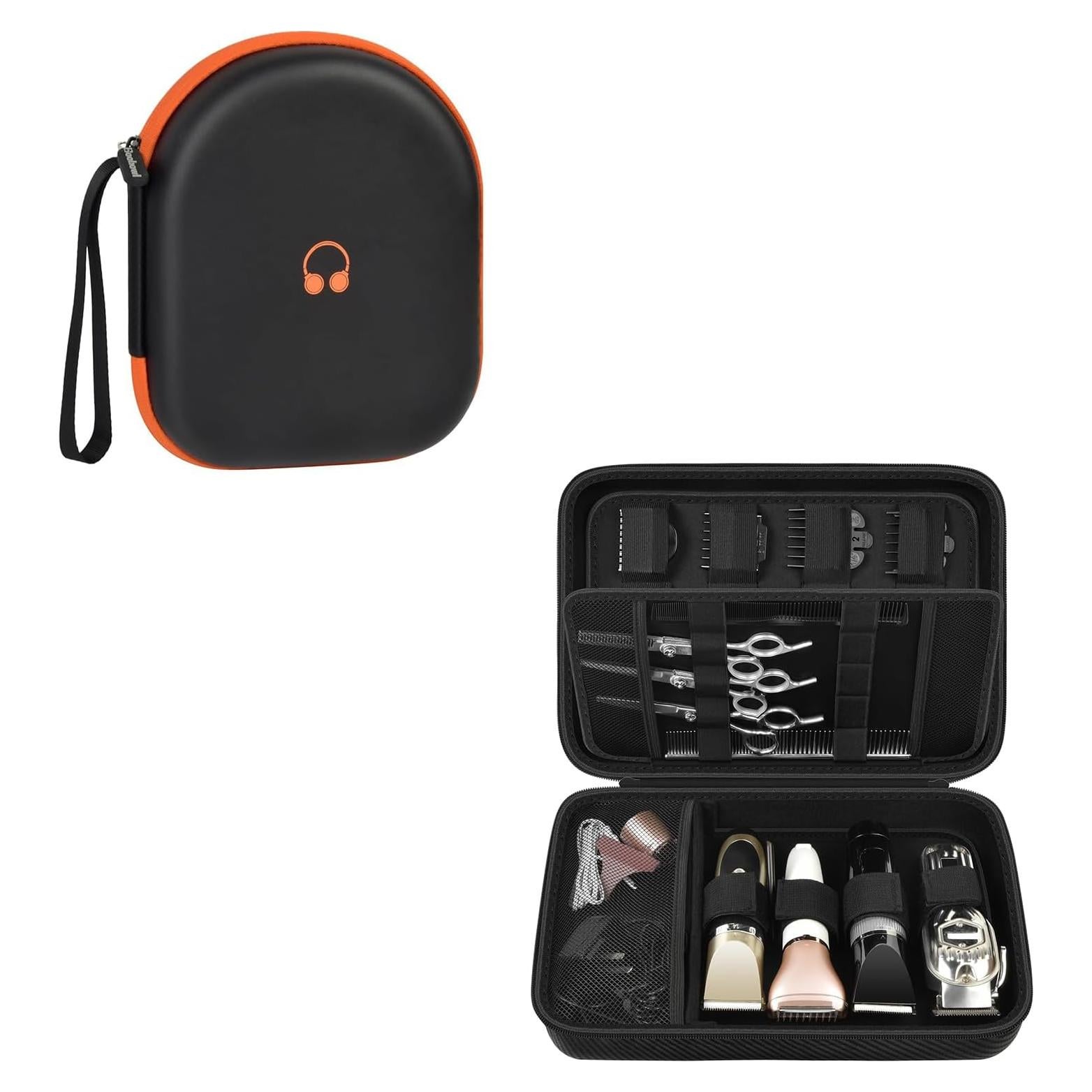 Funda Dura Boobowl para Cortapelos y Auriculares Inalámbricos