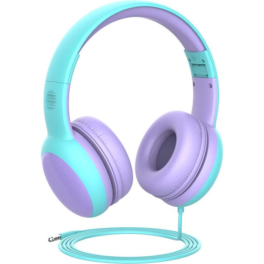 Auriculares Gorsun E61vPU para Niños con Volumen Limitado 1.2m