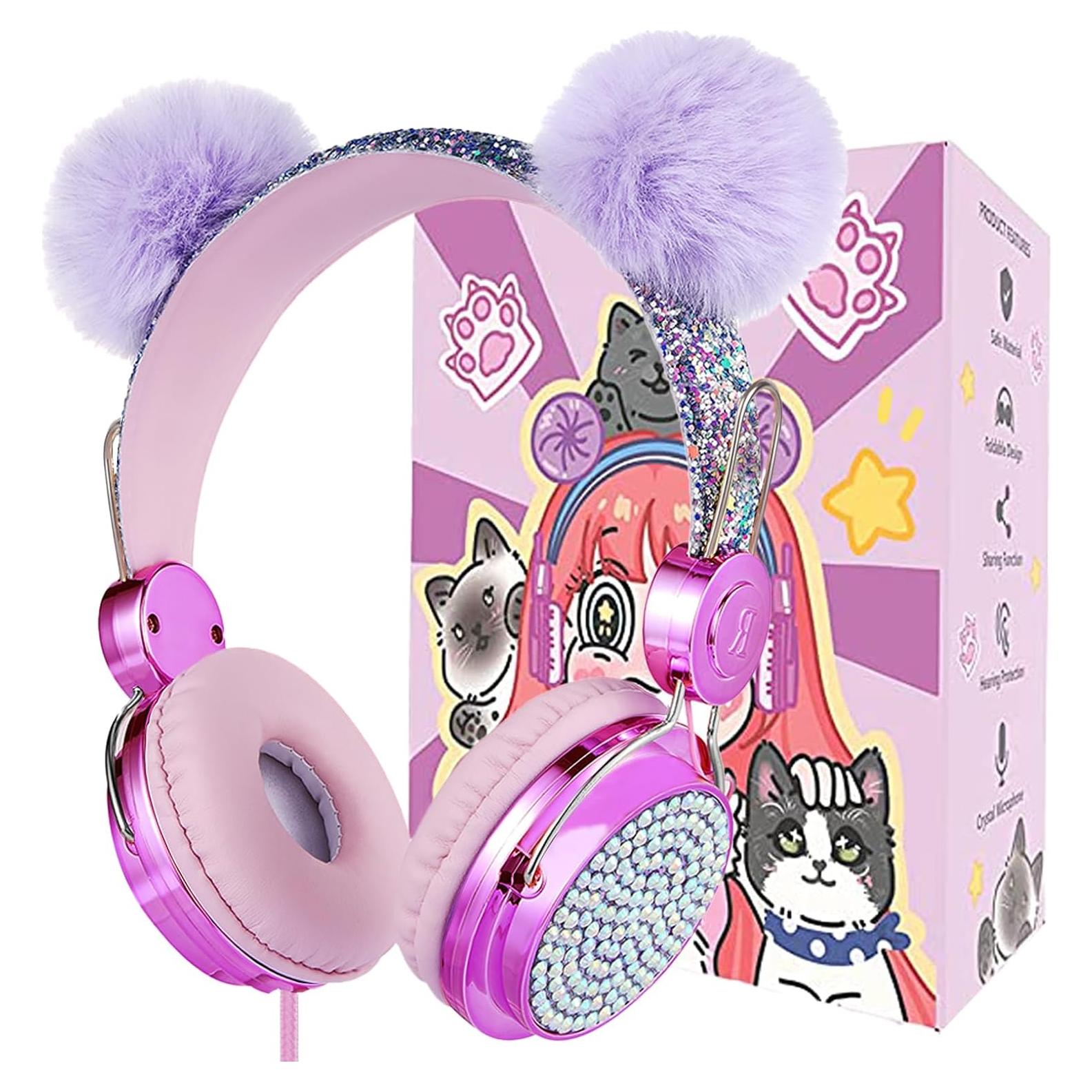 Auriculares para Niños Charlxee W-PoM con Micrófono 95dB