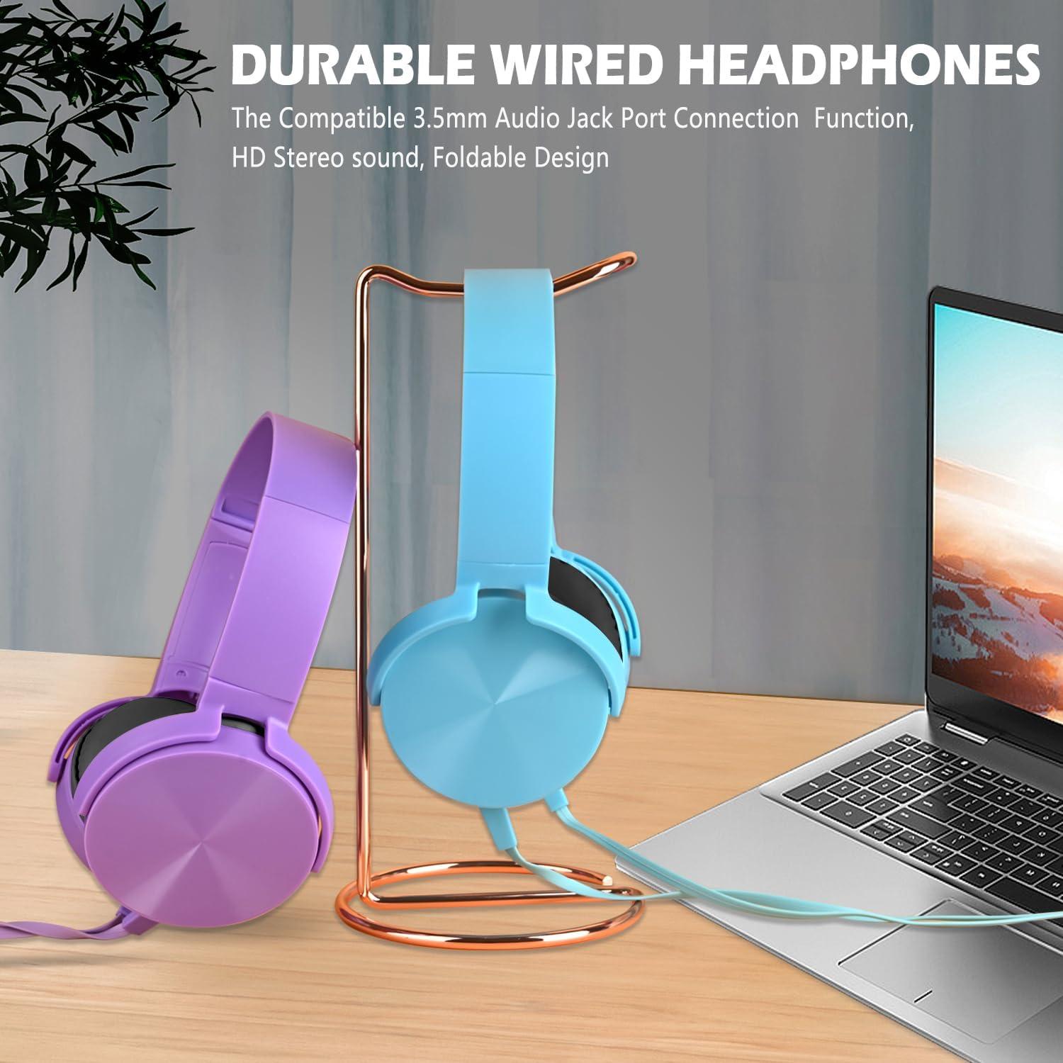 Auriculares Wensdo HY450 para Niños 2 Paquete Colorido