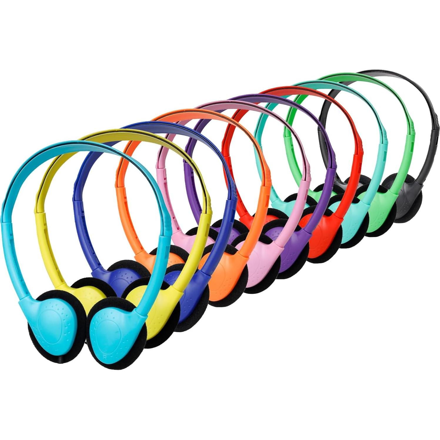 Auriculares para Niños YFSFQS007 - Set de 18 Colores 3.5mm