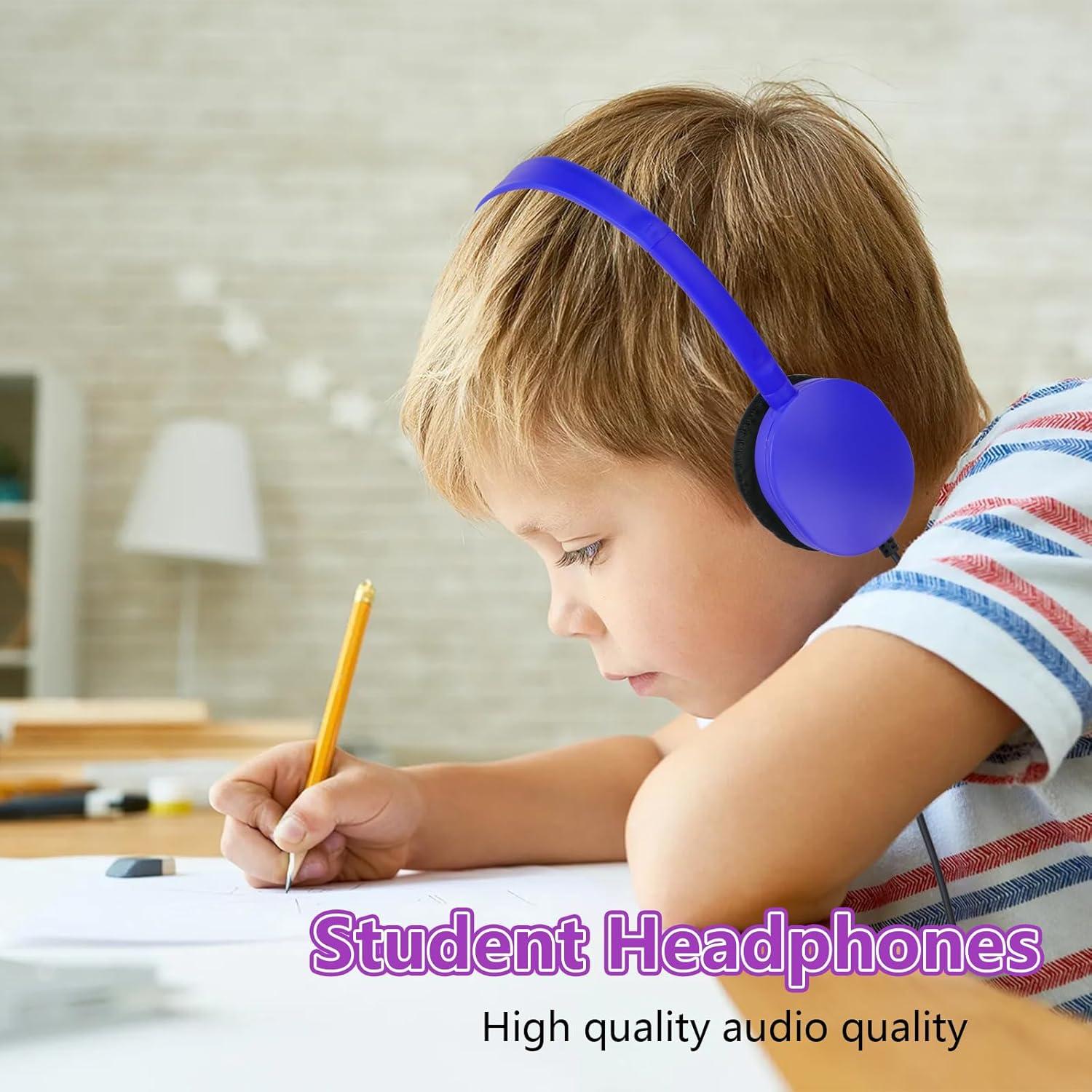 Auriculares con Cable ZNXZXP para Niños - Paquete de 30 Unidades