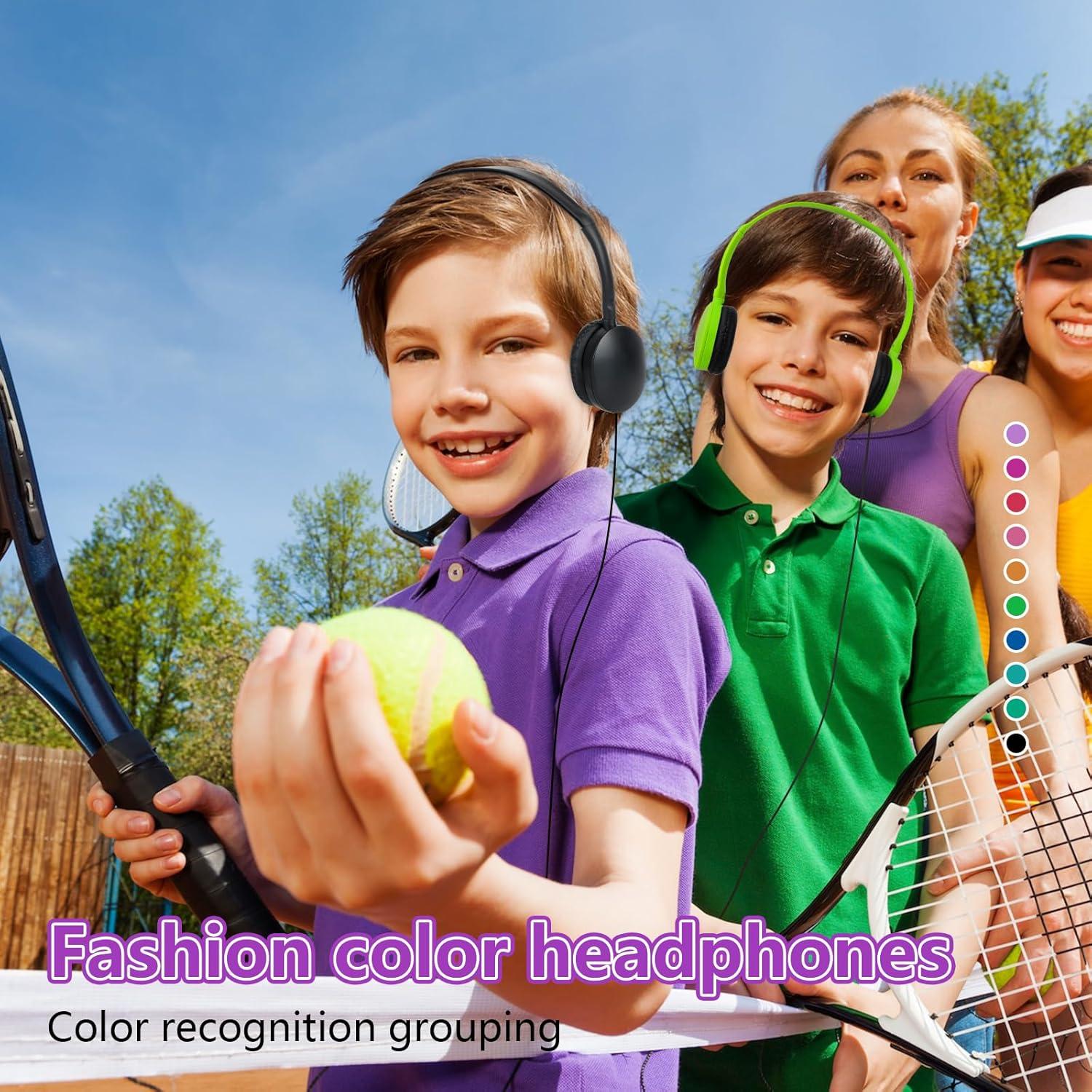 Auriculares con Cable ZNXZXP para Niños - Paquete de 30 Unidades