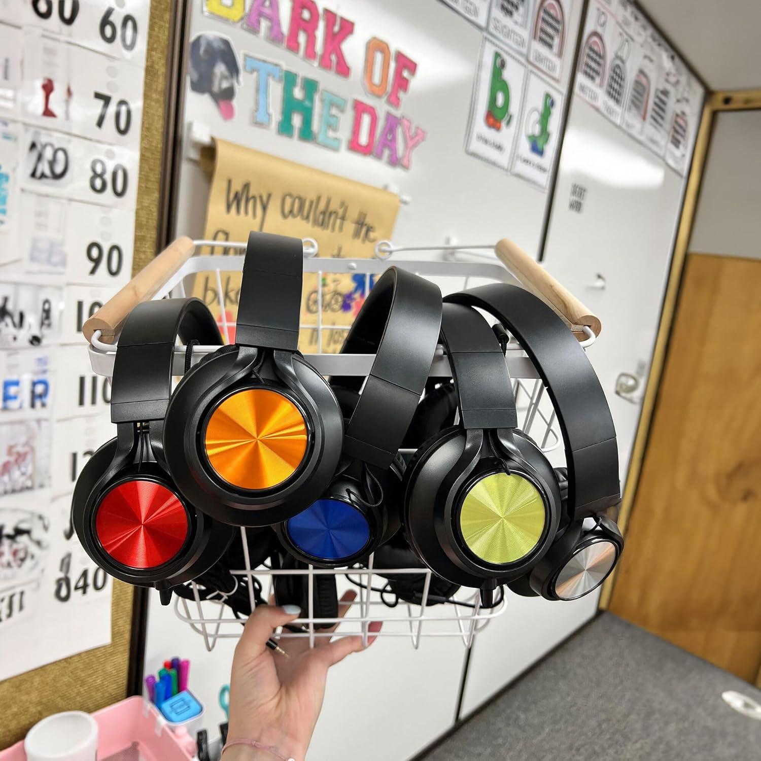 Auriculares AILIHEN A8 para Niños - Paquete de 6 con Micrófono