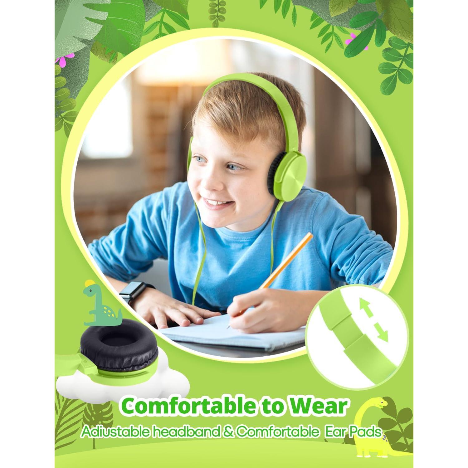 Auriculares Plegables Estéreo HD Ladont QS-450 para Niños