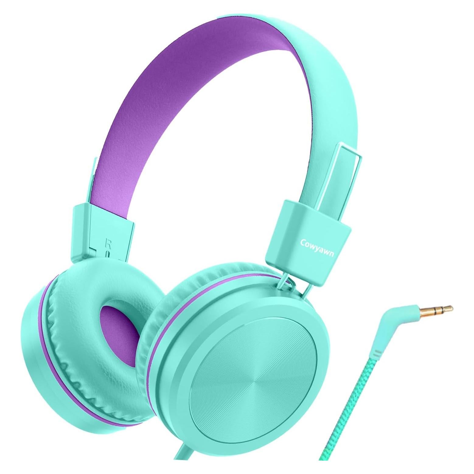 Auriculares Cowyawn para Niños con Limitador de Volumen 94dB