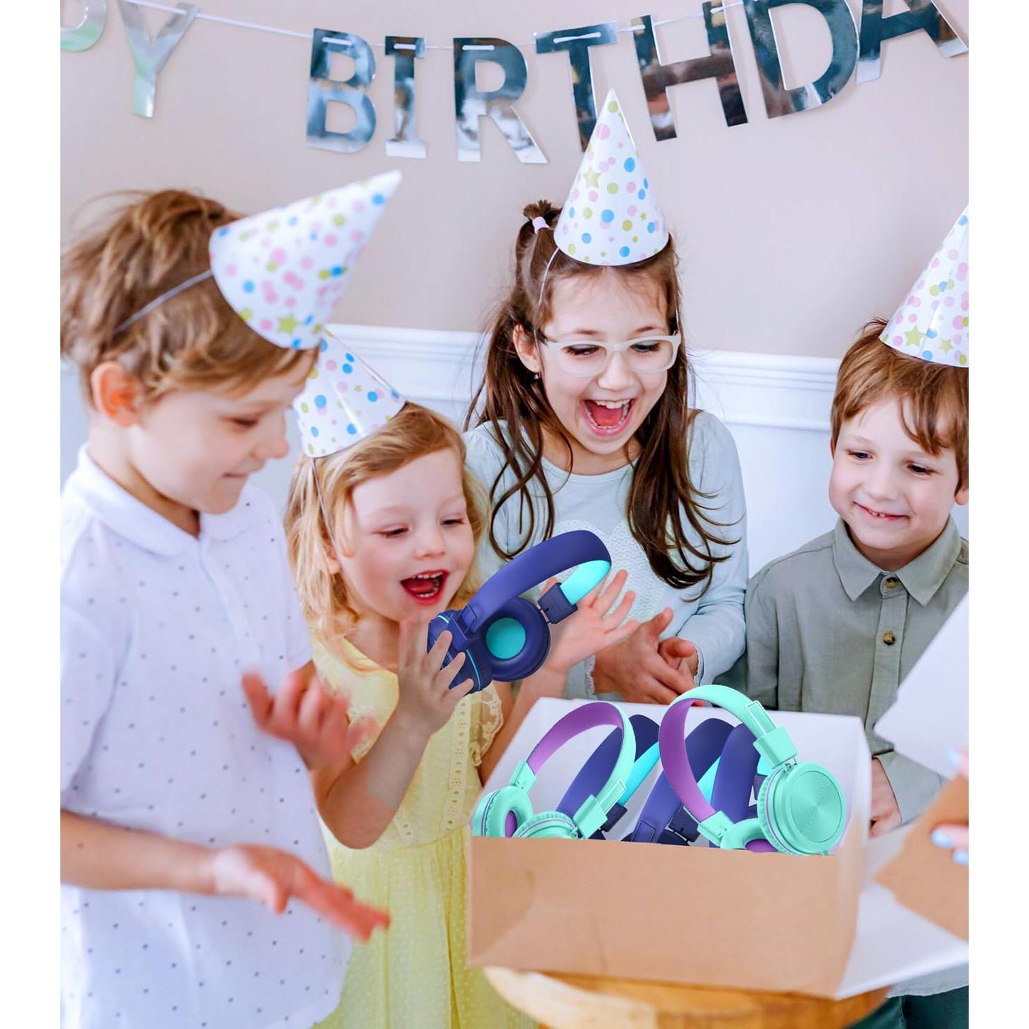 Auriculares Cowyawn para Niños con Limitador de Volumen 94dB