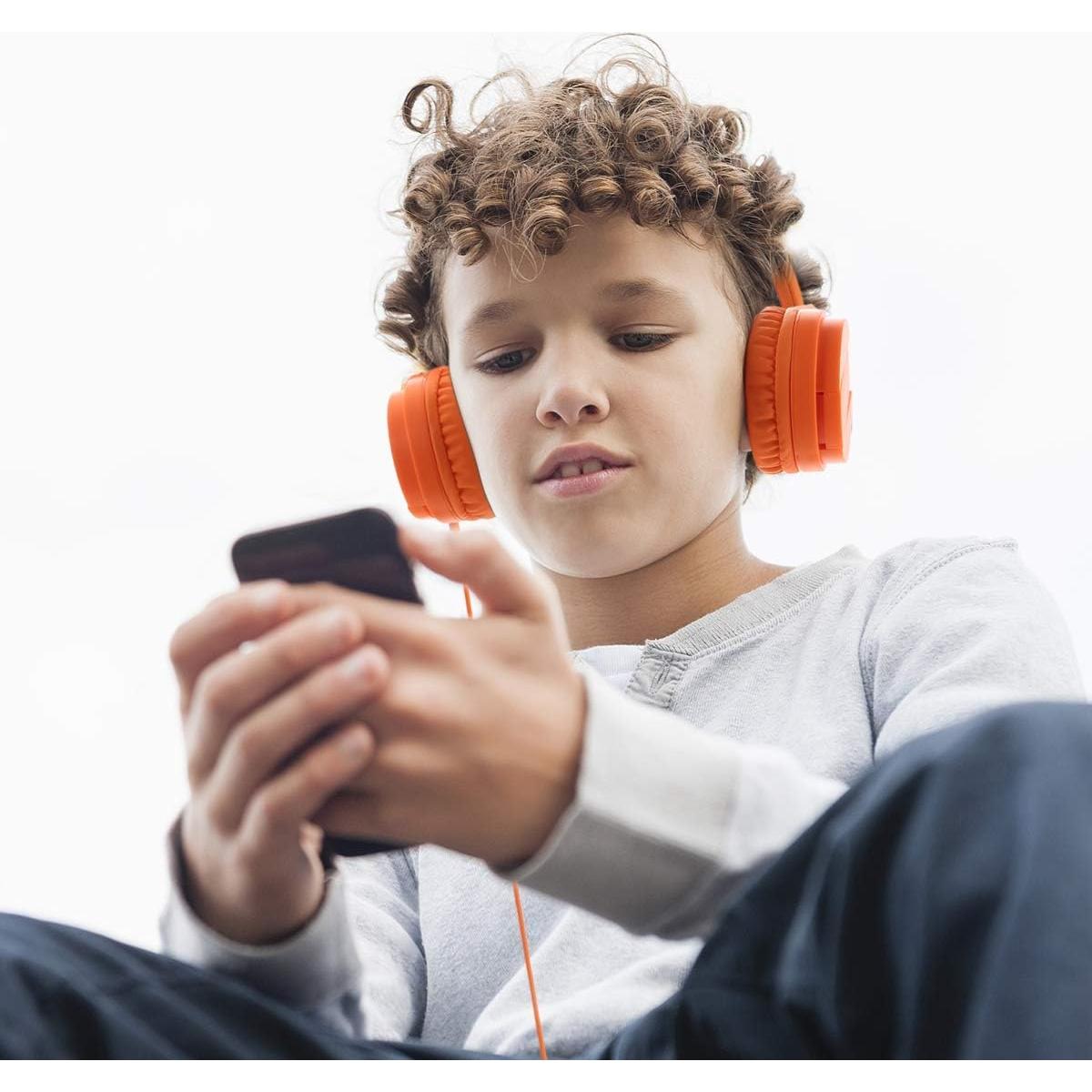 Auriculares Gorsun 778 para Niños con Cable 1.2m Naranja