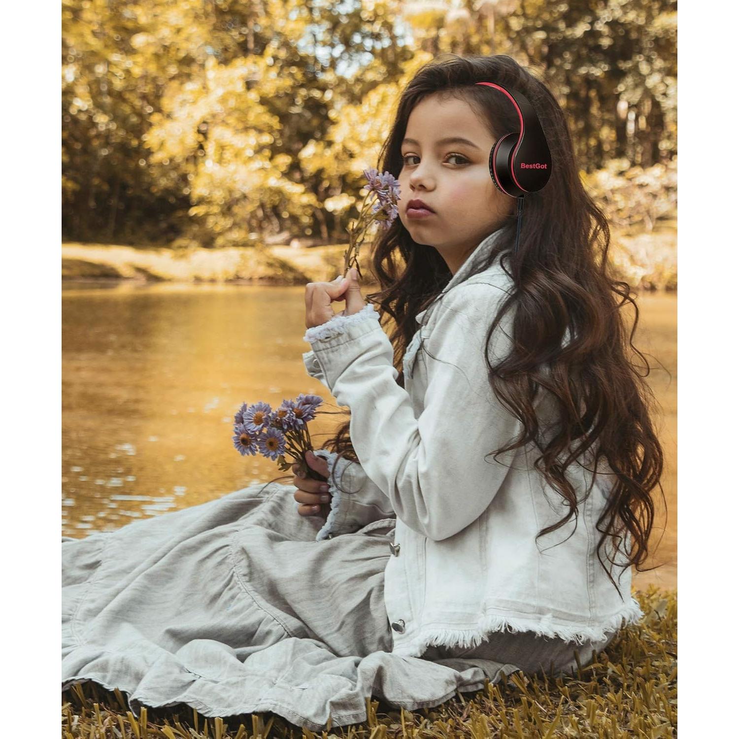 Auriculares Plegables BG6002 para Niños y Adultos con Micrófono