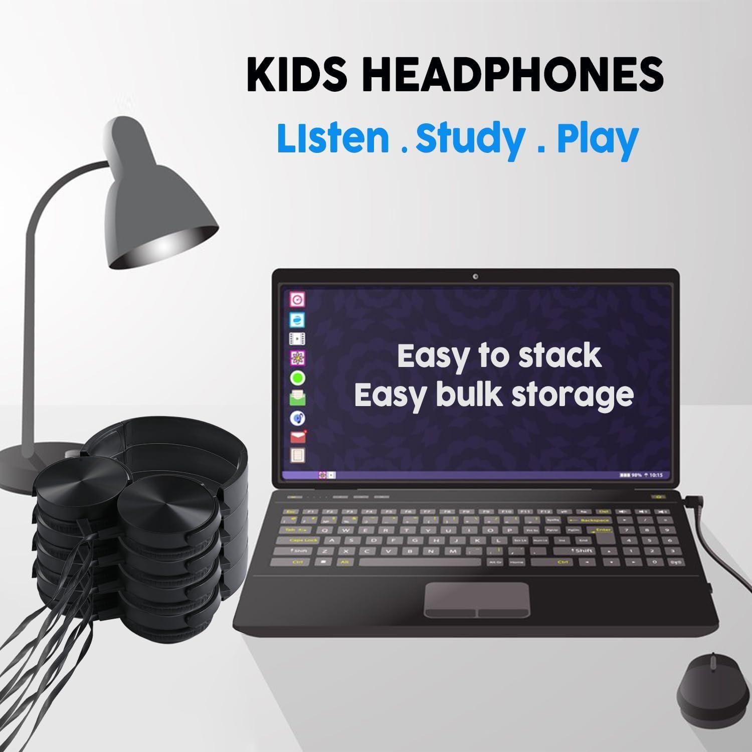 Auriculares con Cable Yoley FM-BX450 para Niños - Paquete de 2