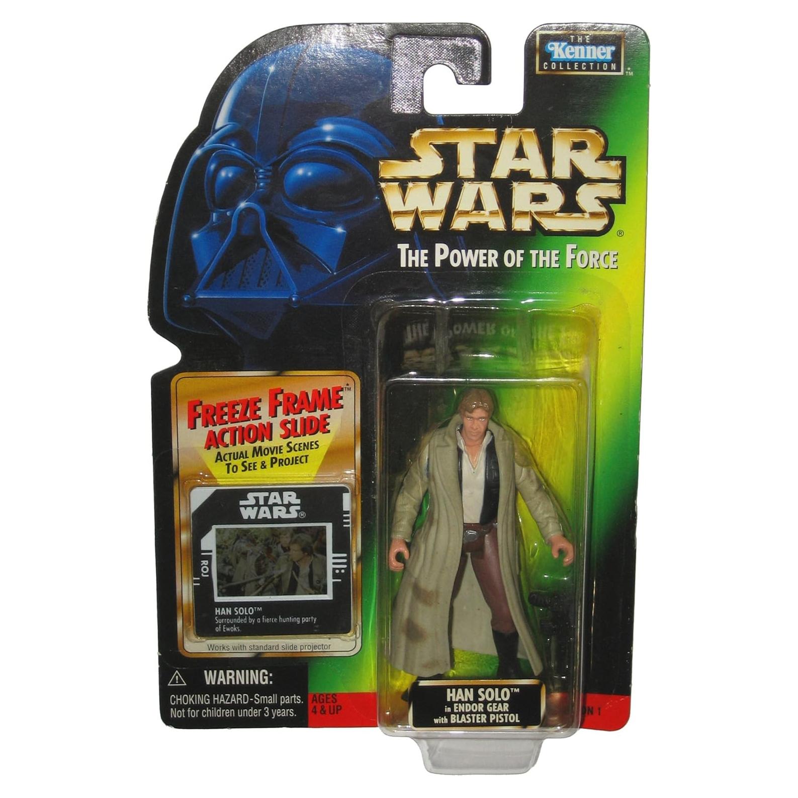Figura de acción Han Solo Endor Hasbro 9,53 cm Vintage 1997