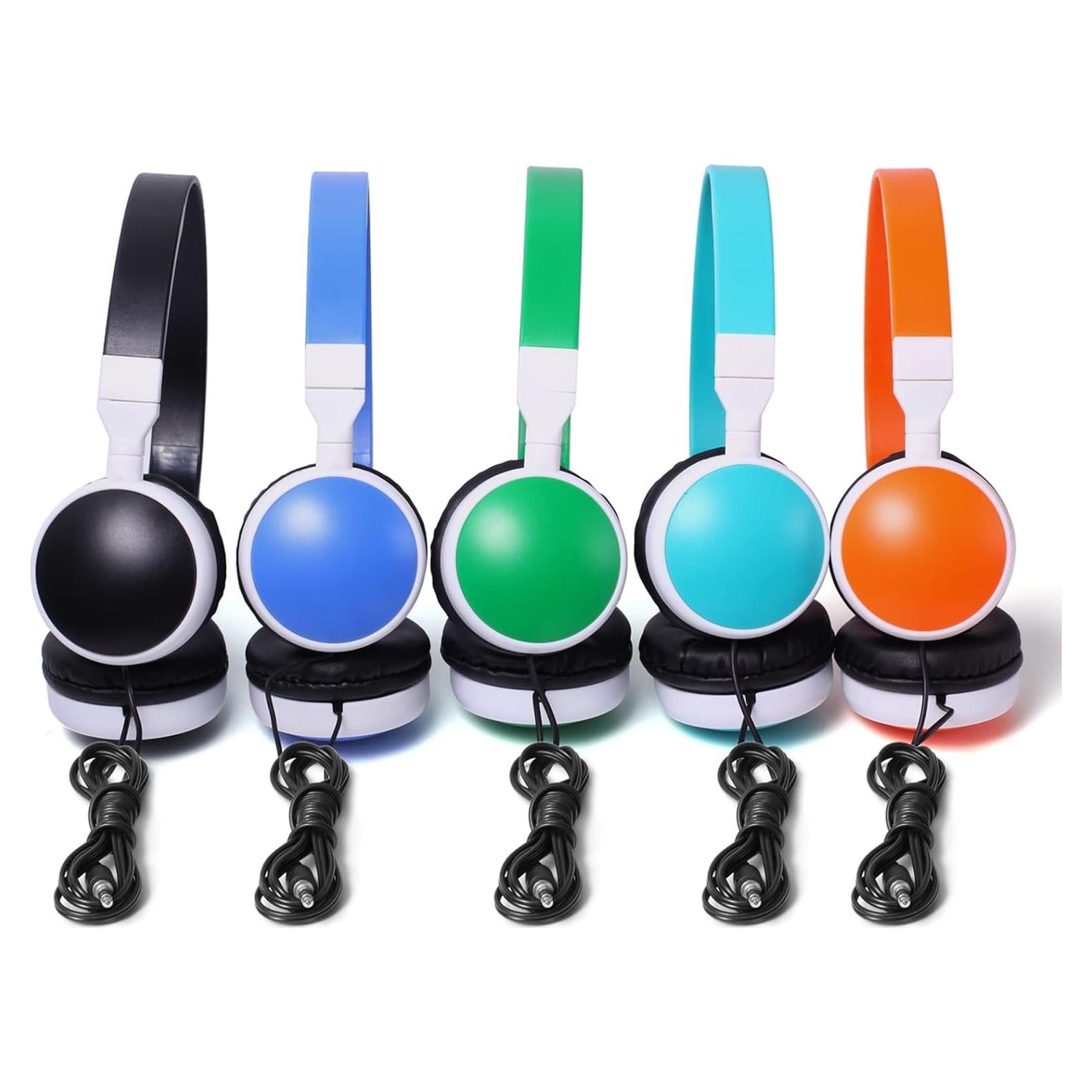 Auriculares Plegables Keewonda KW-N05M para Niños - Paquete de 5