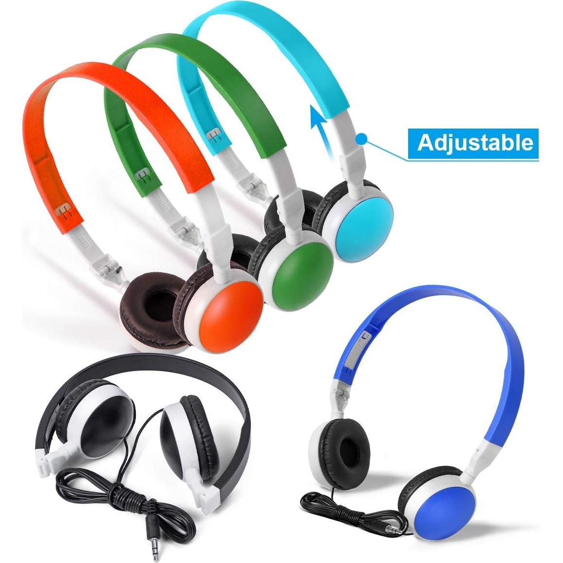 Auriculares Plegables Keewonda KW-N05M para Niños - Paquete de 5