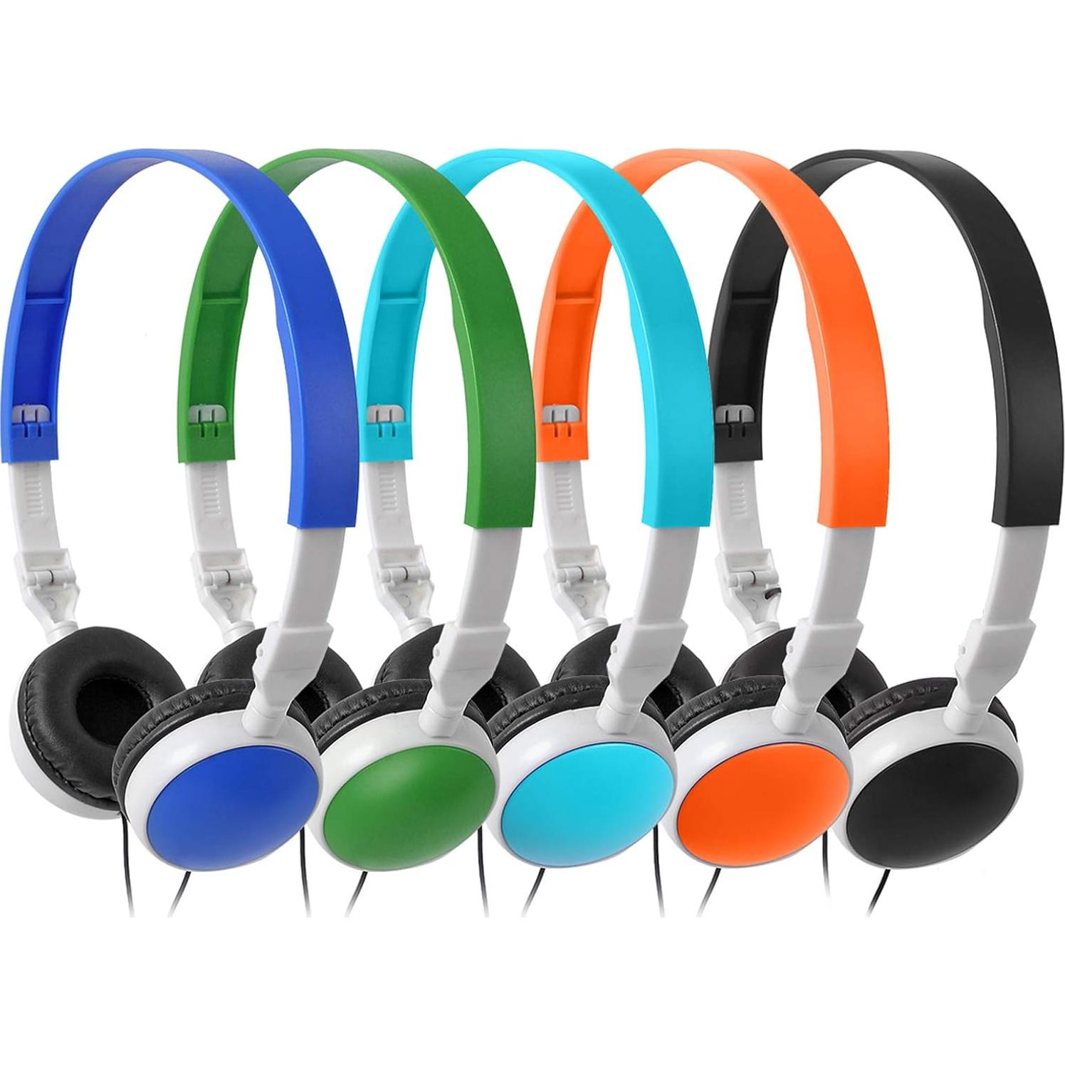 Auriculares Plegables Keewonda KW-N05M para Niños - Paquete de 5