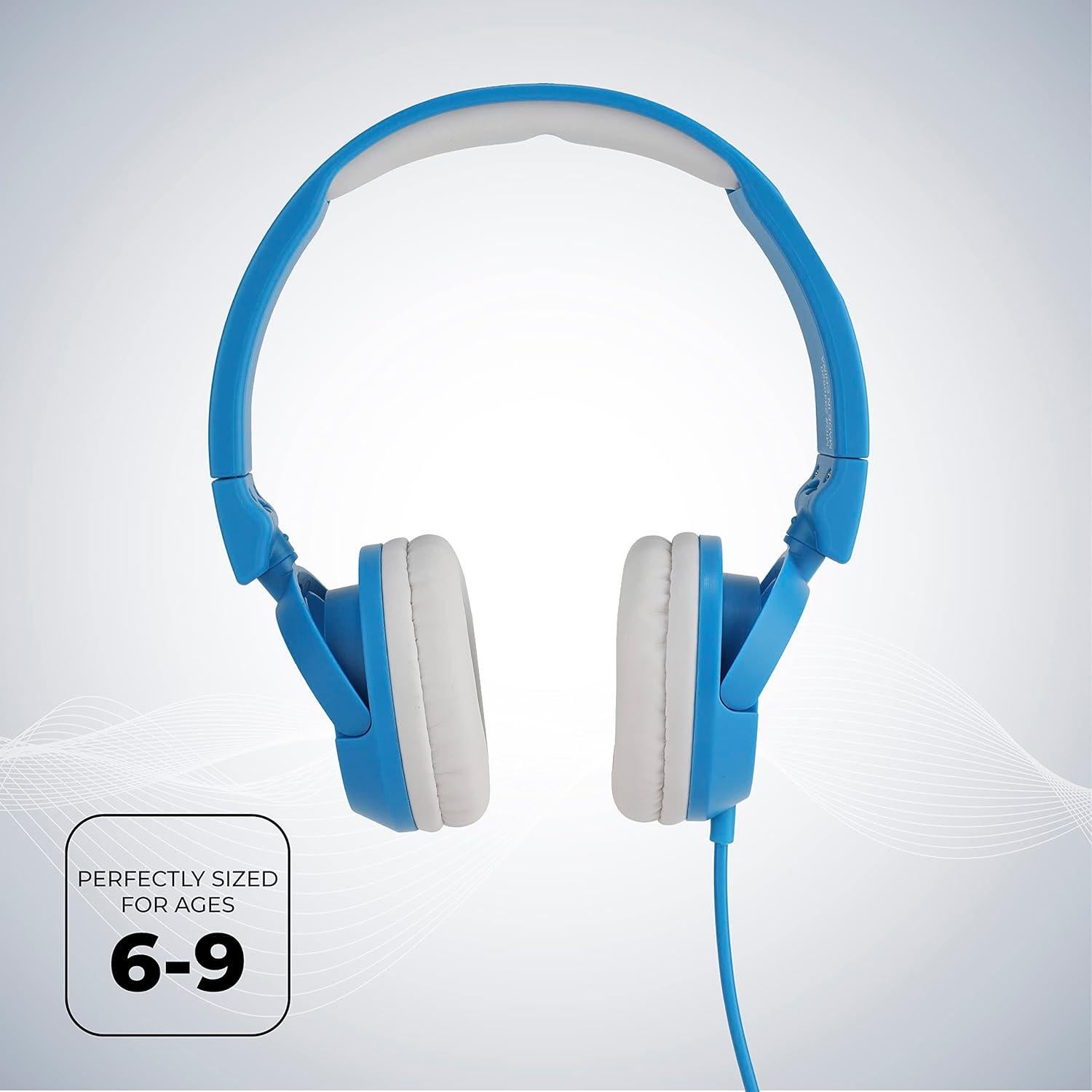 Auriculares Altec Lansing para Niños Azul - Limitador de Volumen 85dB