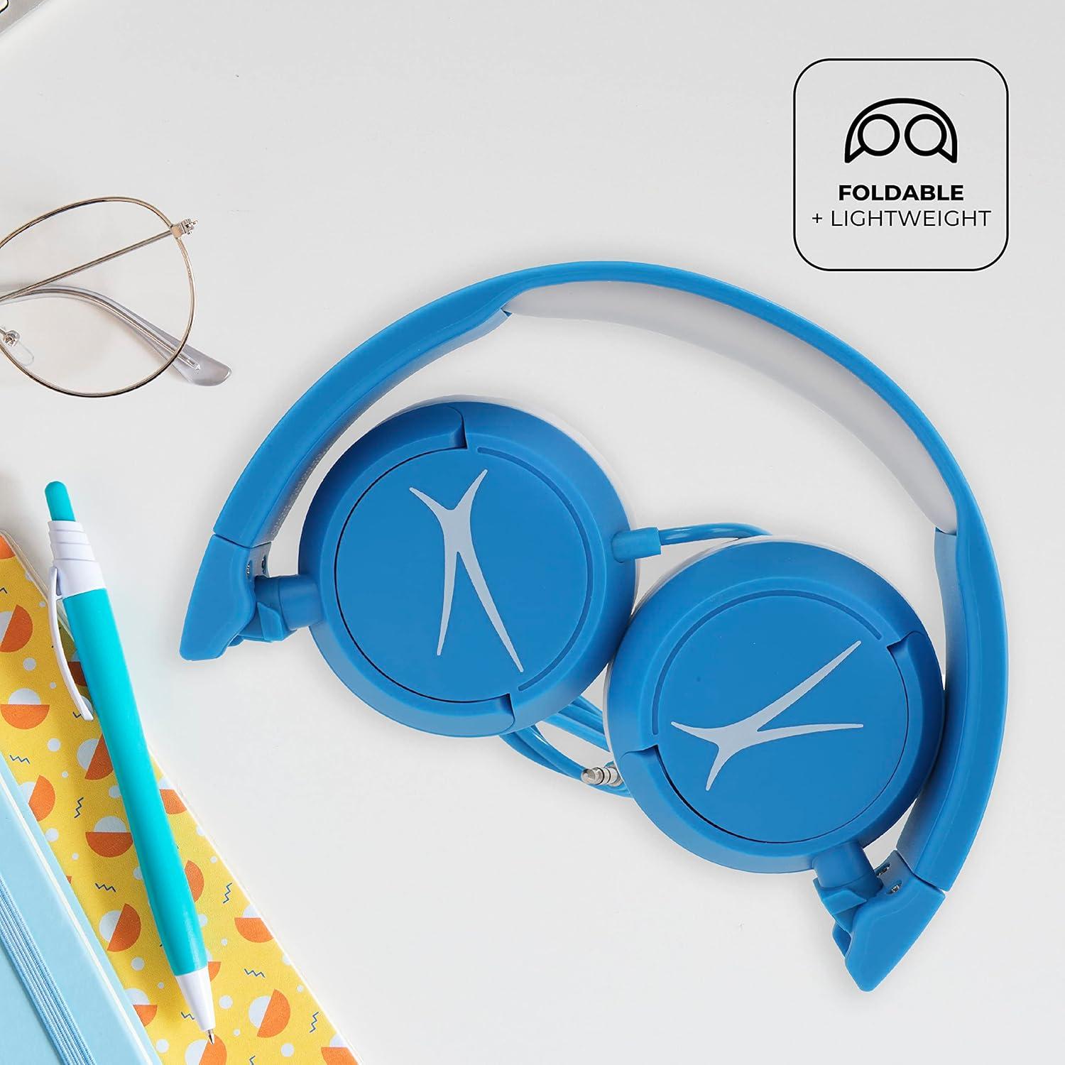 Auriculares Altec Lansing para Niños Azul - Limitador de Volumen 85dB