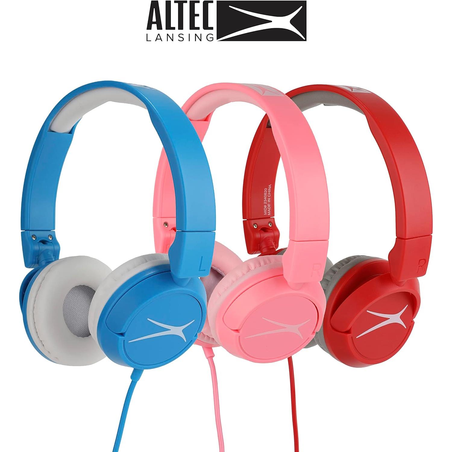 Auriculares Altec Lansing para Niños Azul - Limitador de Volumen 85dB