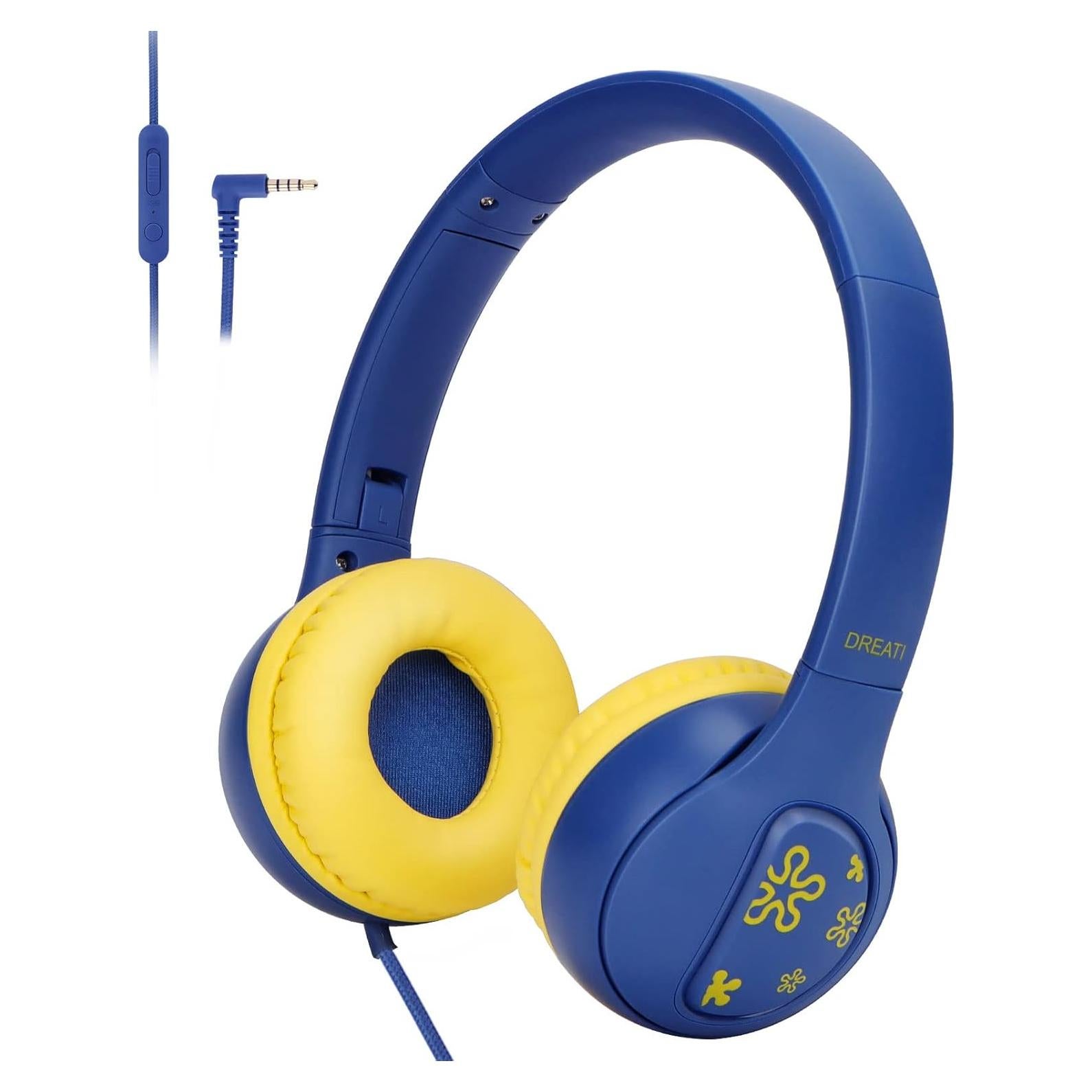 Auriculares DREATI para Niños con Limitador de Volumen 85/94dB
