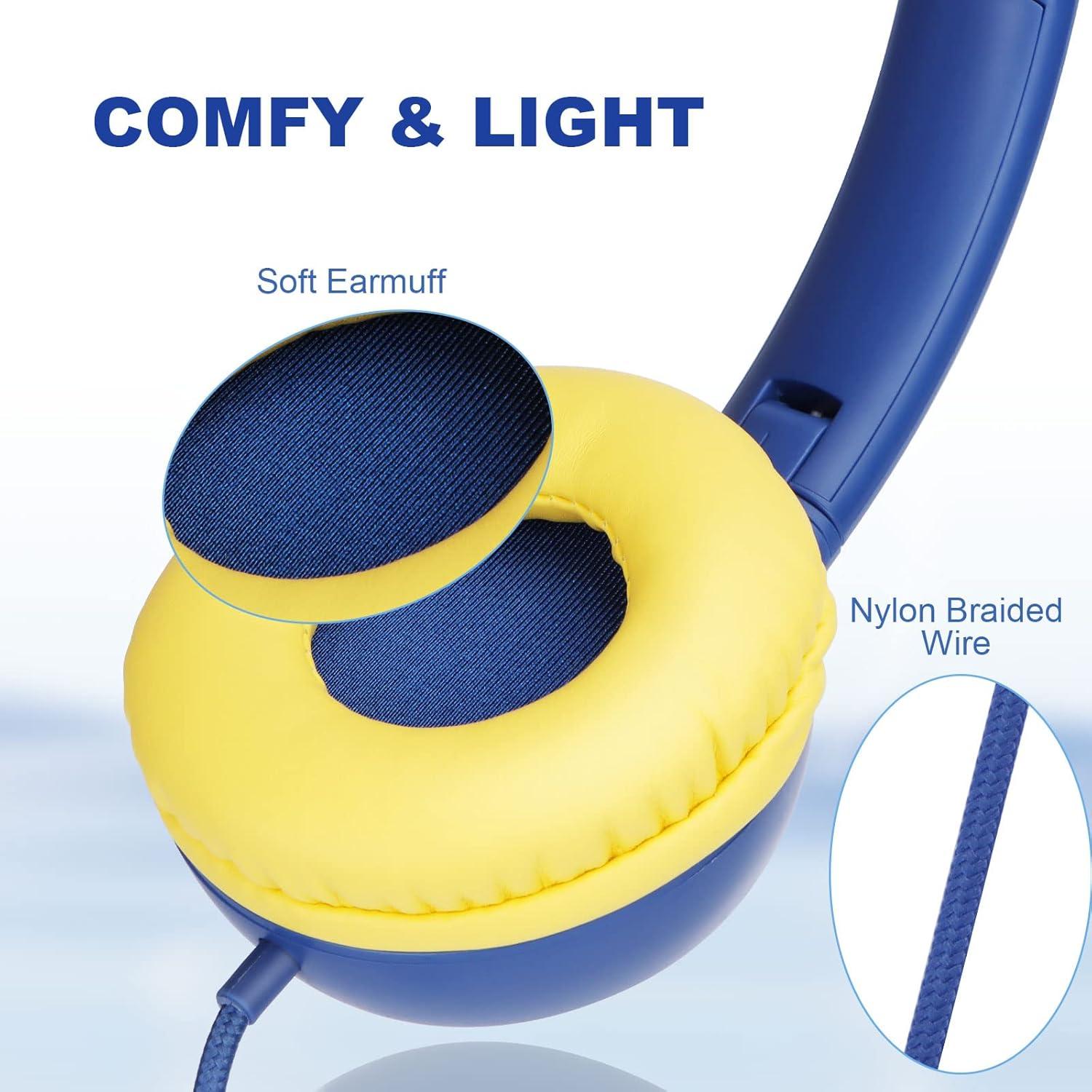 Auriculares DREATI para Niños con Limitador de Volumen 85/94dB