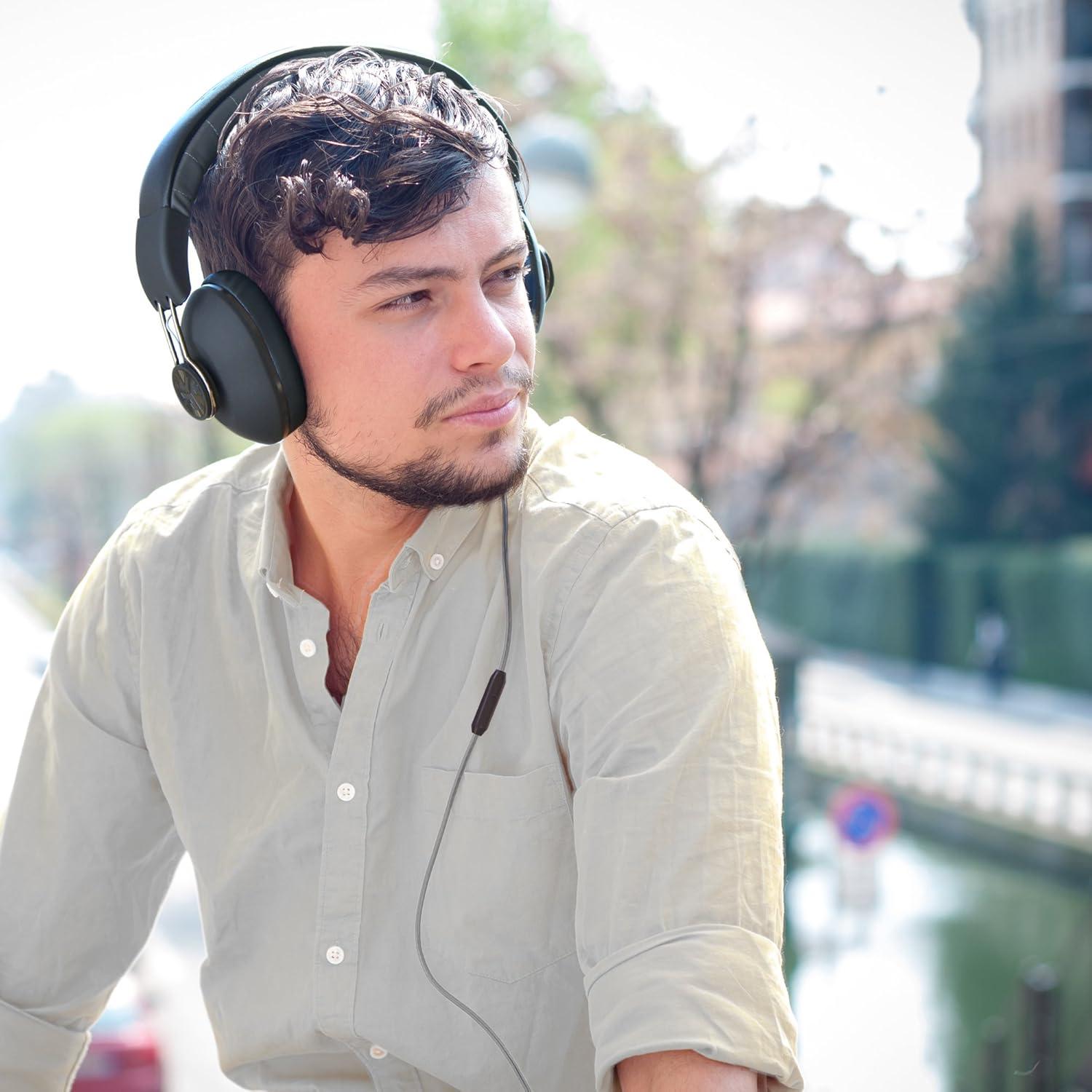 Auriculares JLab Bombora sobre la oreja con micrófono 40mm