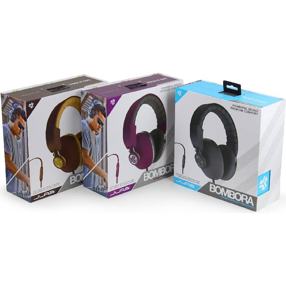 Auriculares JLab Bombora sobre la oreja con micrófono 40mm