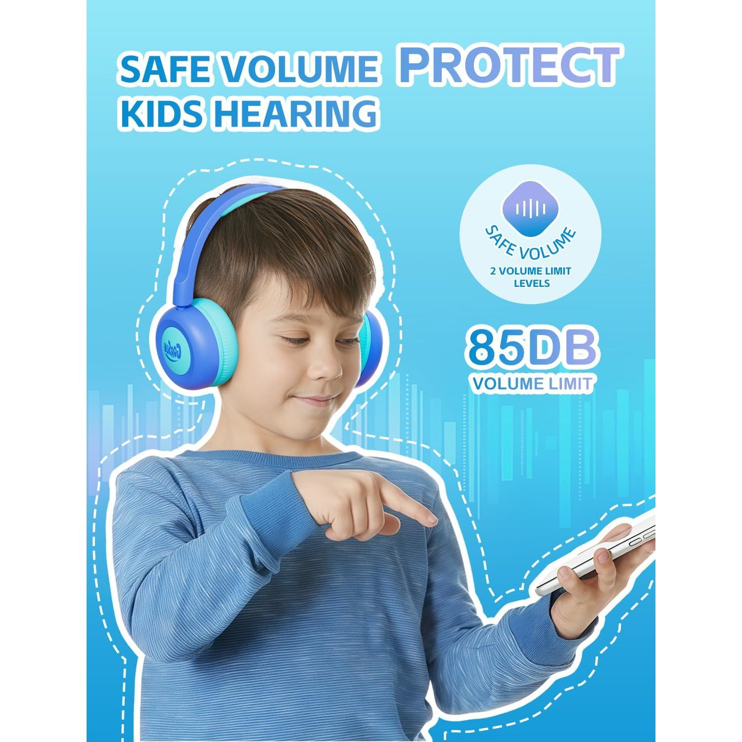 Auriculares Bluetooth Gorsun E69 para Niños 85dB Inalámbricos