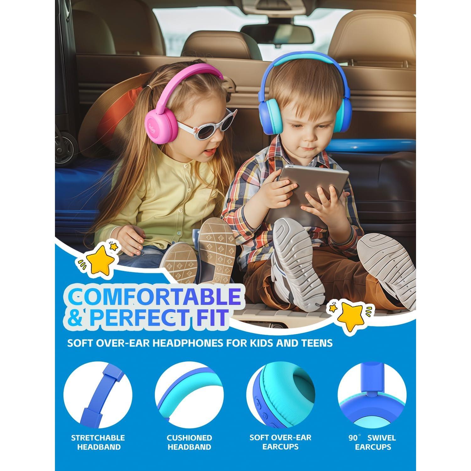 Auriculares Bluetooth Gorsun E69 para Niños 85dB Inalámbricos