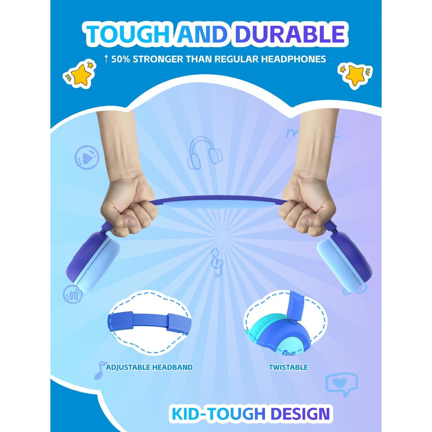 Auriculares Bluetooth Gorsun E69 para Niños 85dB Inalámbricos