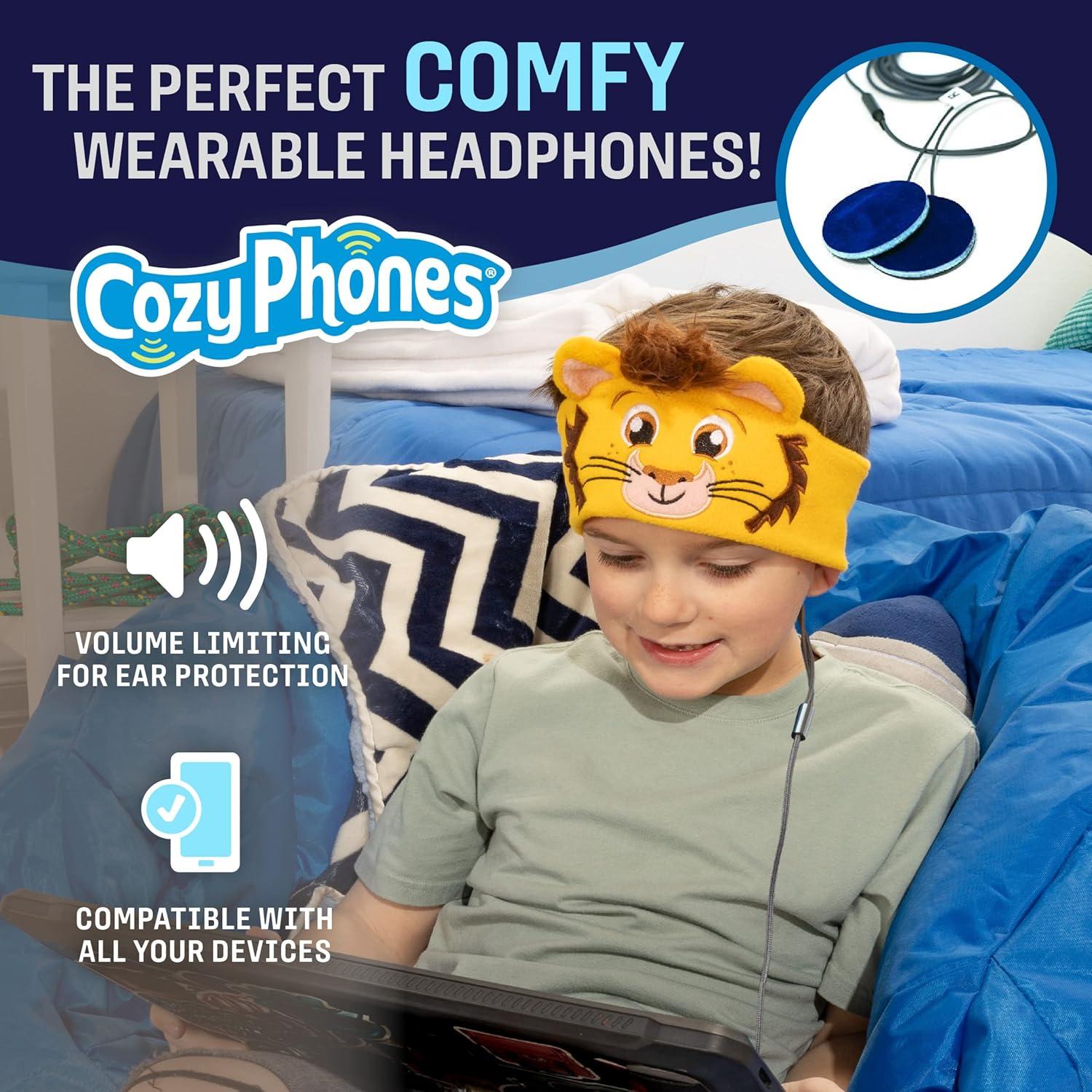 Auriculares CozyPhones para Niños León 1-3 años Volumen Seguro