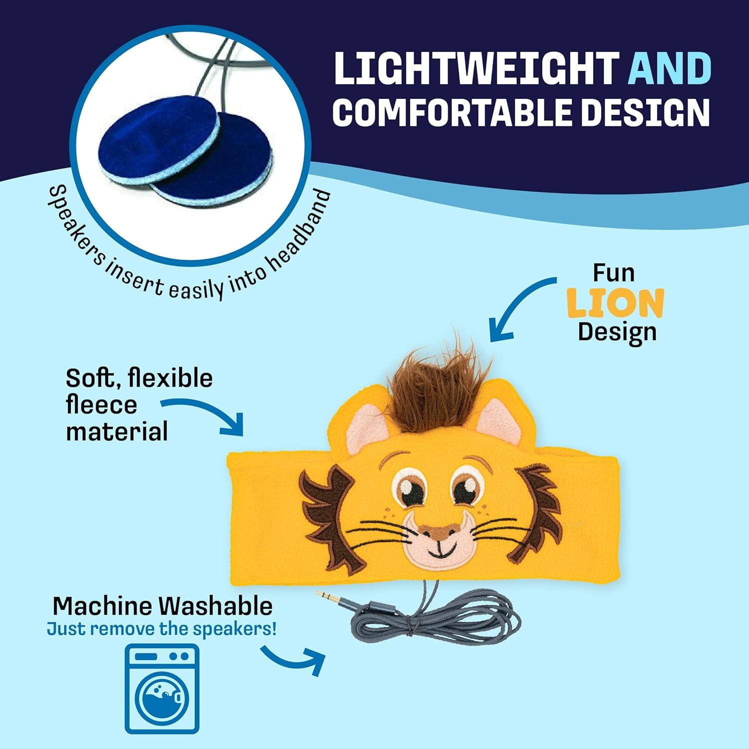 Auriculares CozyPhones para Niños León 1-3 años Volumen Seguro