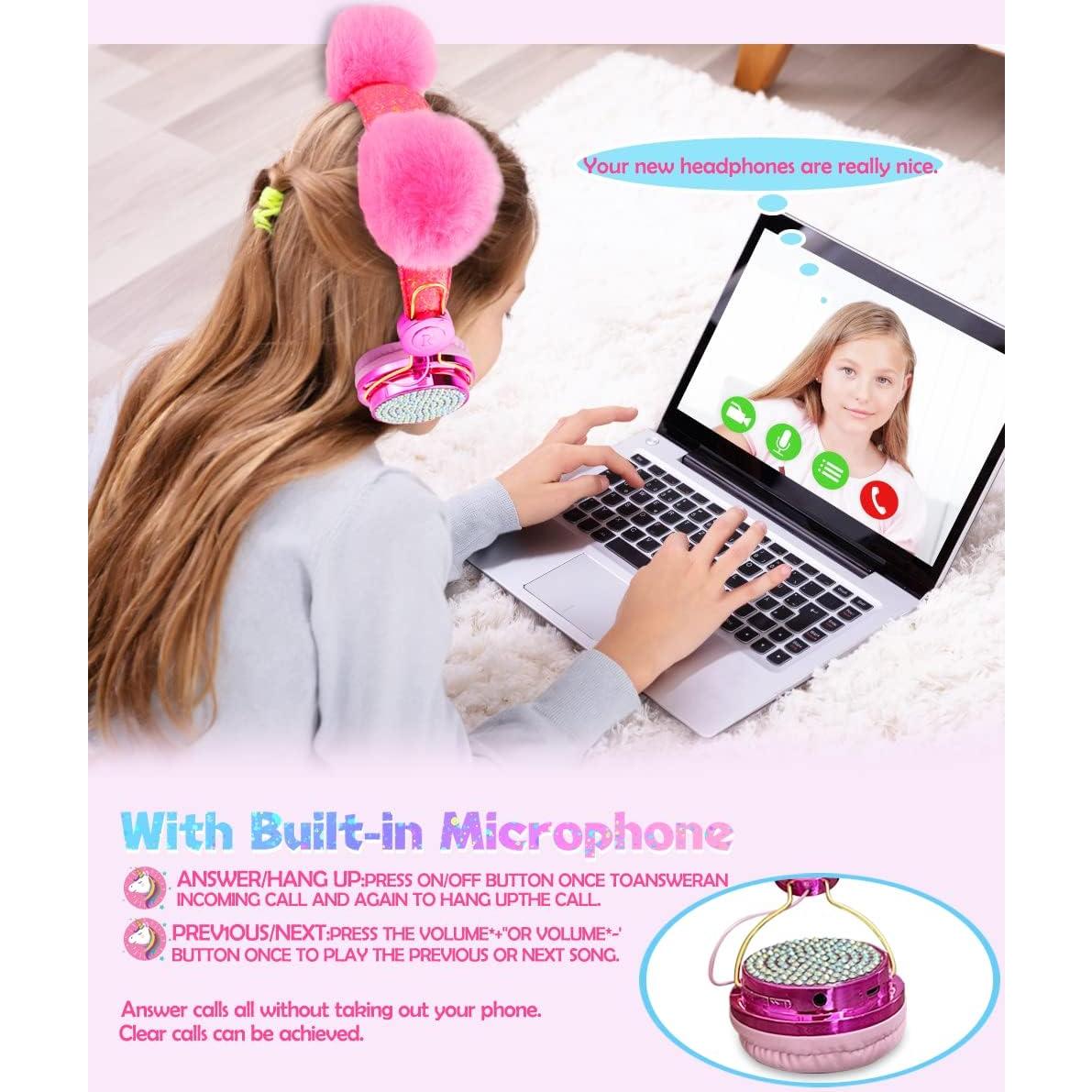 Auriculares Inalámbricos Unicornio YOUXU WJC-121 85dB para Niños