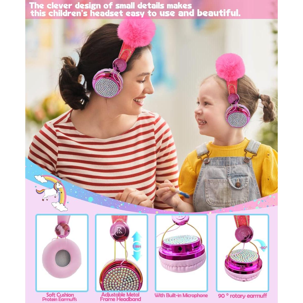 Auriculares Inalámbricos Unicornio YOUXU WJC-121 85dB para Niños