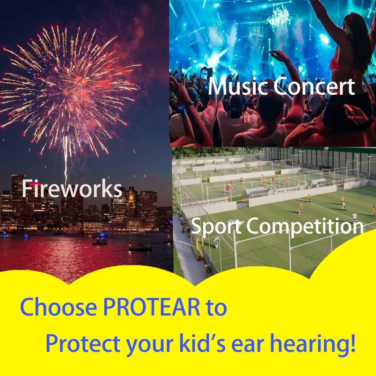 Kids Noise Cancelling Headphones,25dB NRR Hearing Protection,Noise Reduction,Sound Proof for Kids,Toddler Earmuffs for Concert,Airplane,Autism,Monster Jam,Travel,School(Ink-splash)