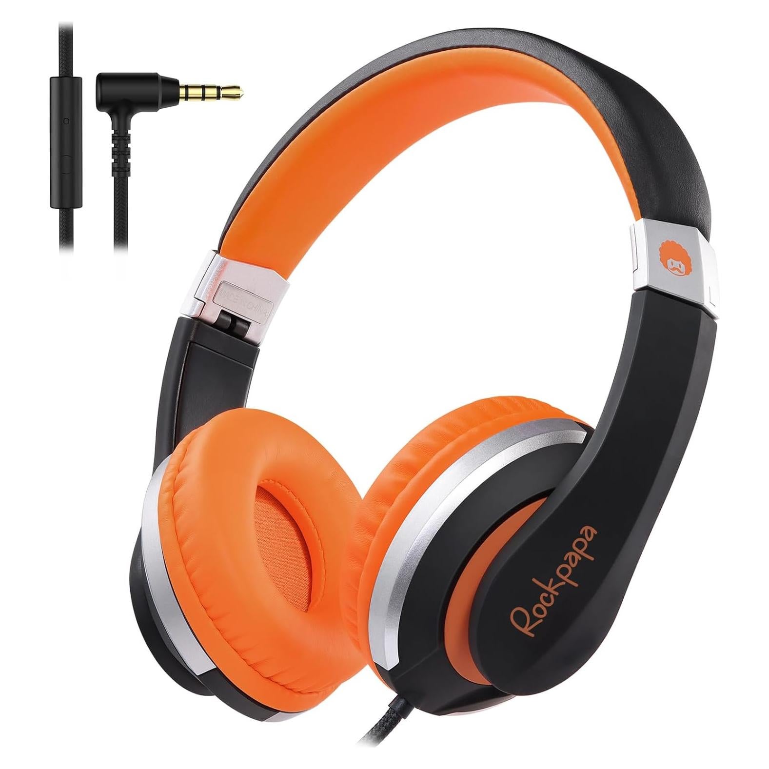 Auriculares Rockpapa HS20 con Cable para Niños 3-15 Años