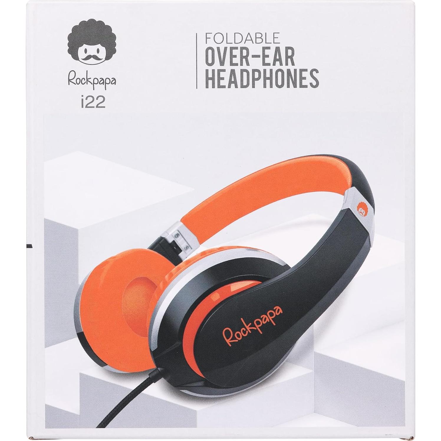 Auriculares Rockpapa HS20 con Cable para Niños 3-15 Años