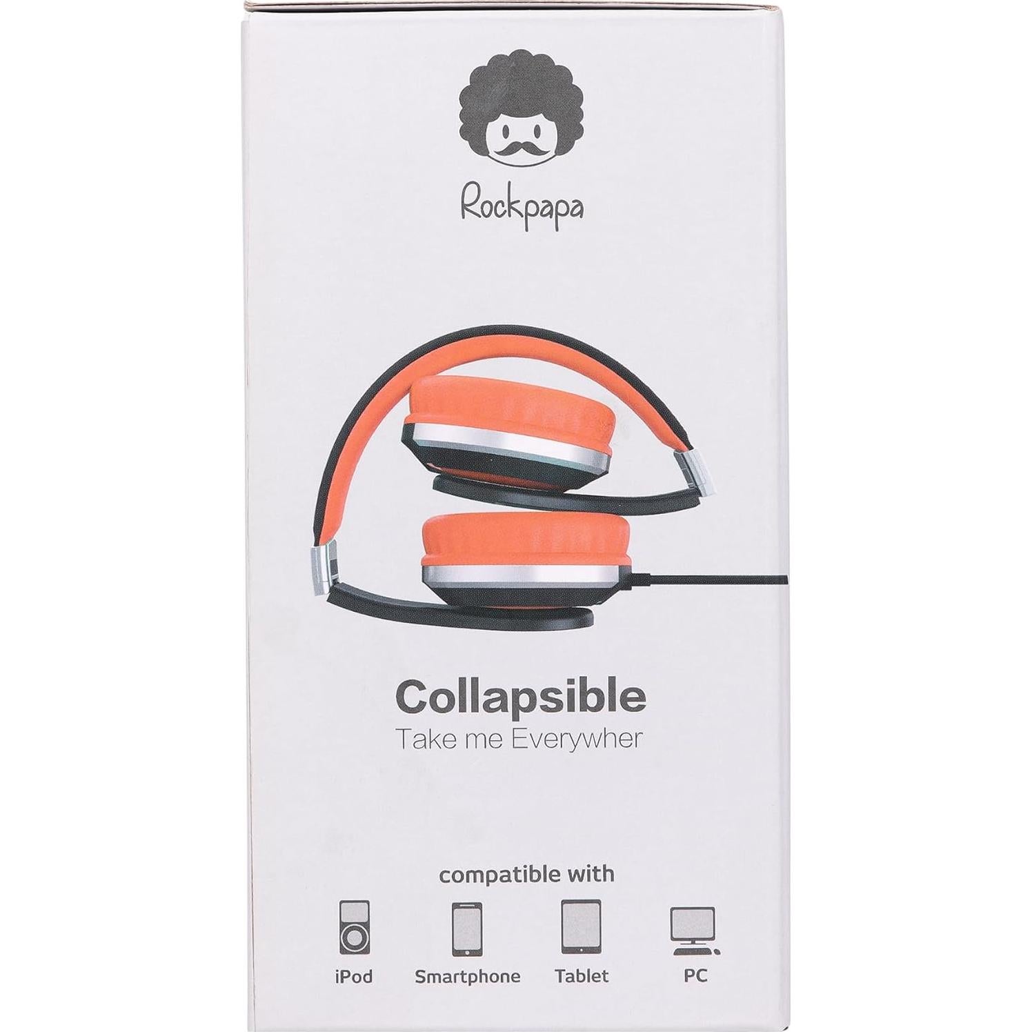 Auriculares Rockpapa HS20 con Cable para Niños 3-15 Años