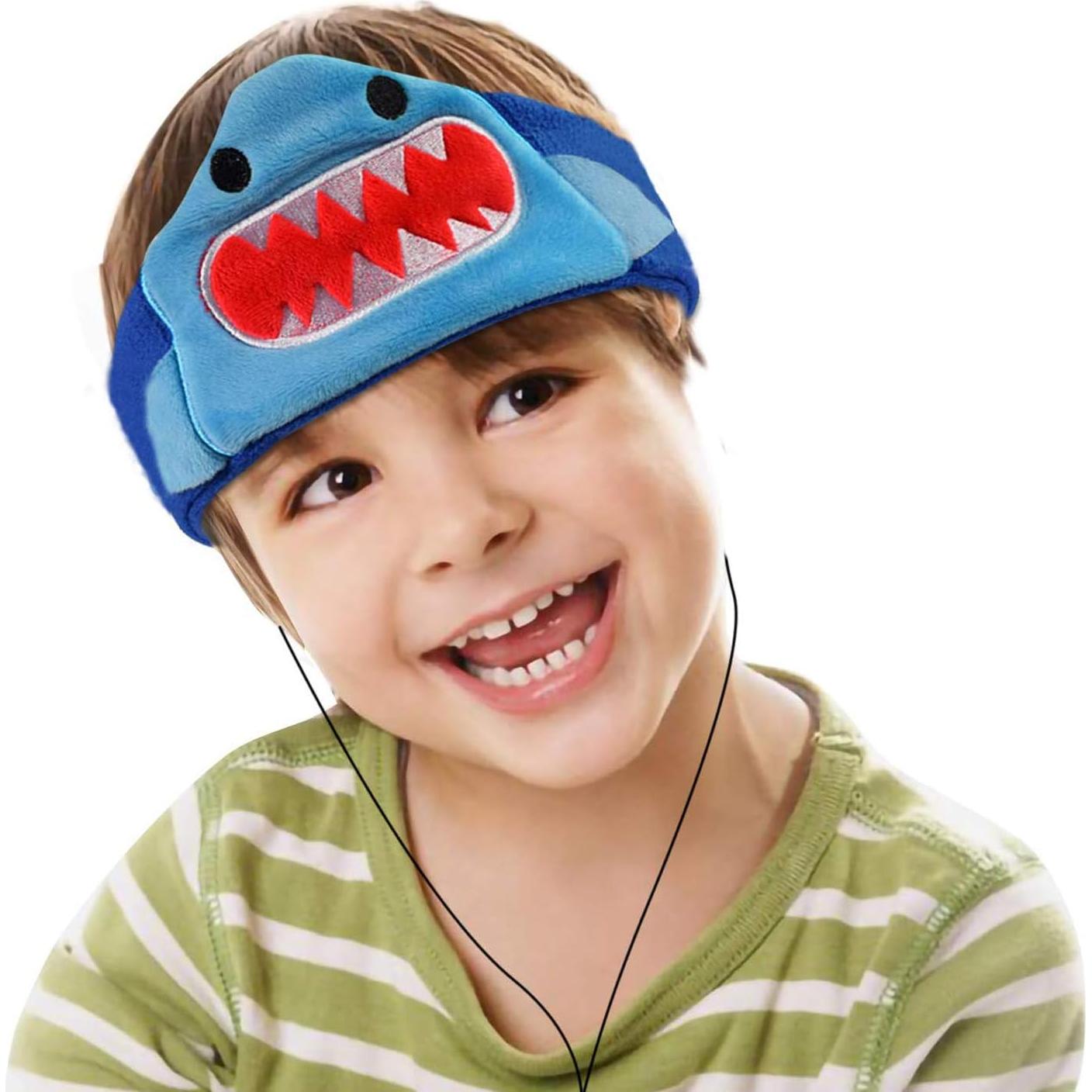 Auriculares Contixo H1 para Niños Tiburón, Volumen 85dB