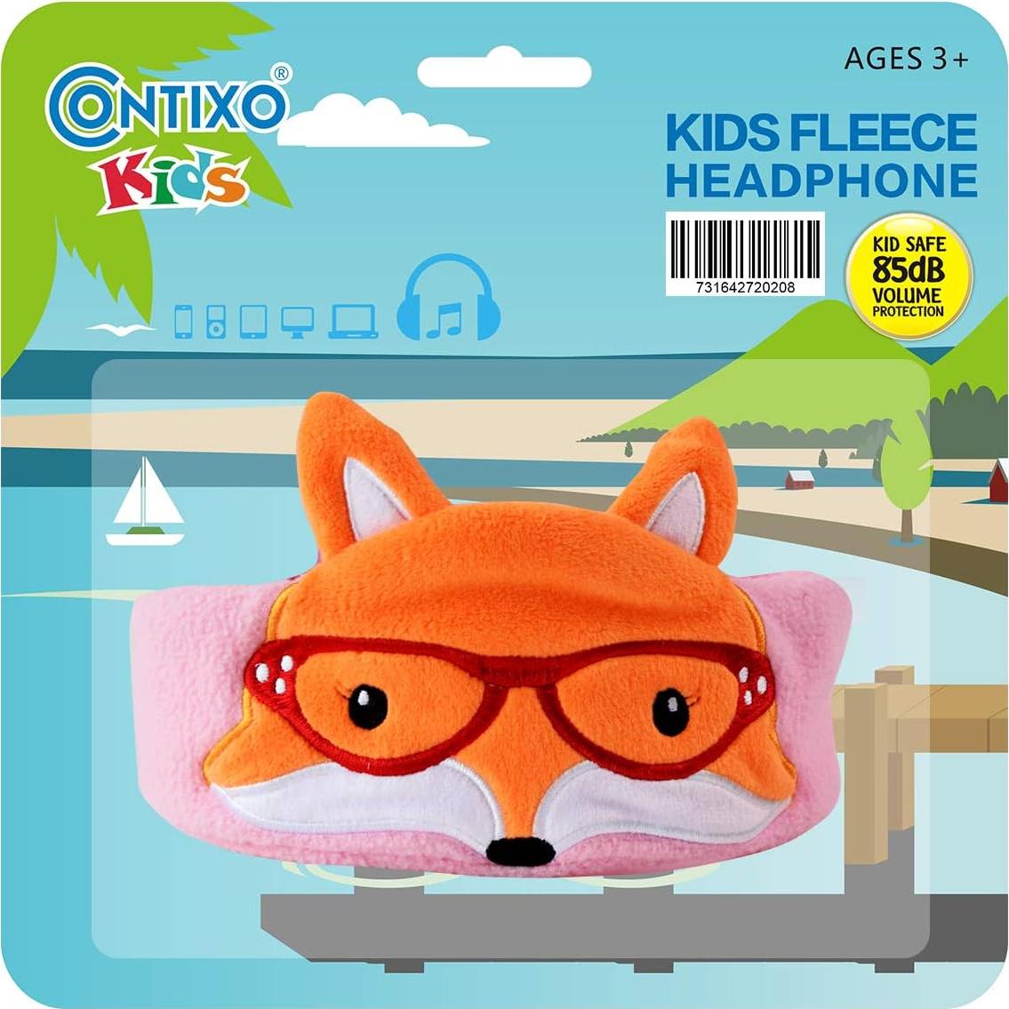 Auriculares Contixo H1 para Niños Zorro, Volumen 85dB