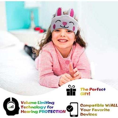 Auriculares Contixo H1 para Niños Conejo, Volumen 85dB