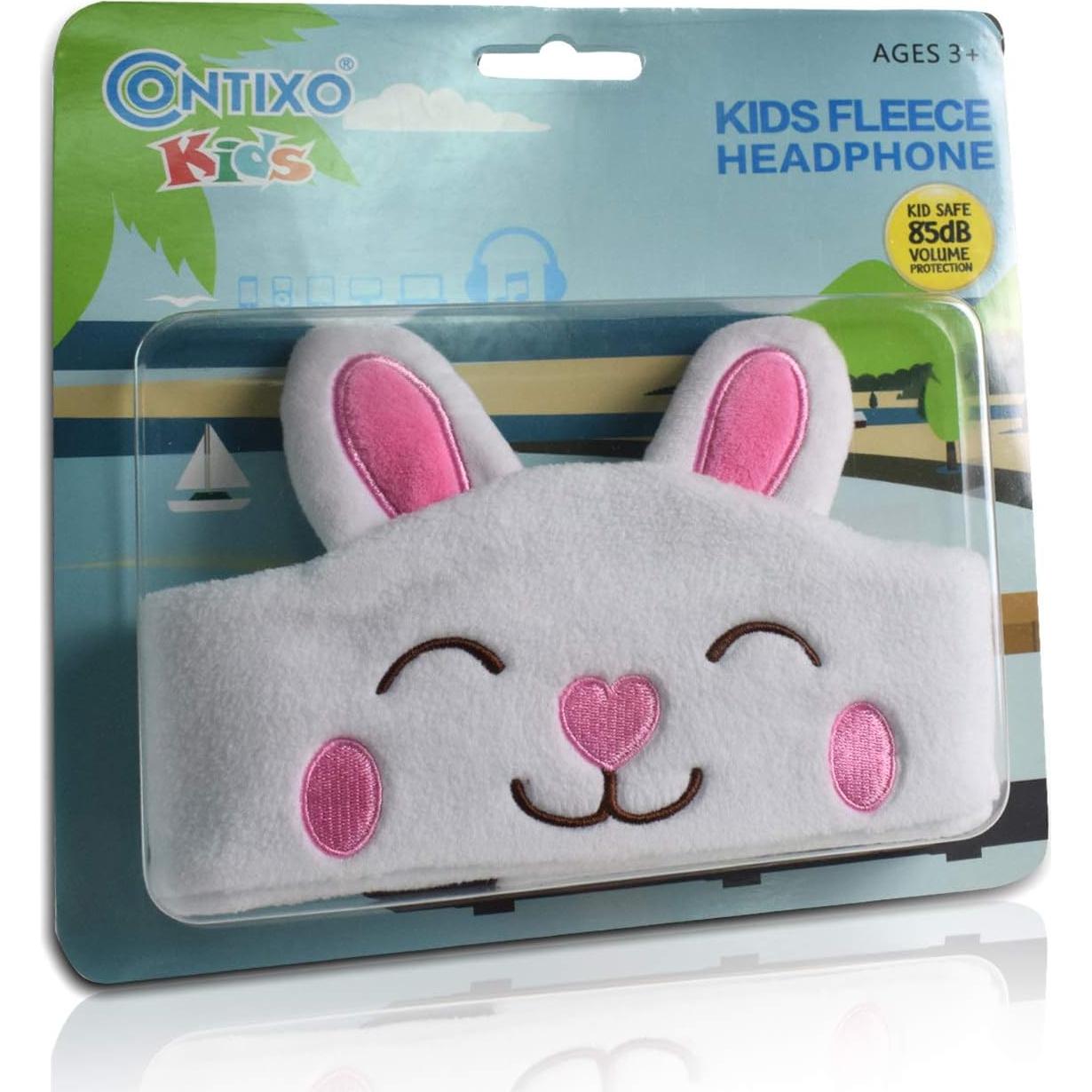 Auriculares Contixo H1 para Niños Conejo, Volumen 85dB