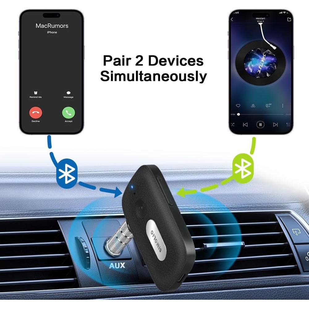 Auriculares Infrarrojos SIMOLIO para Niños con Bluetooth 35H