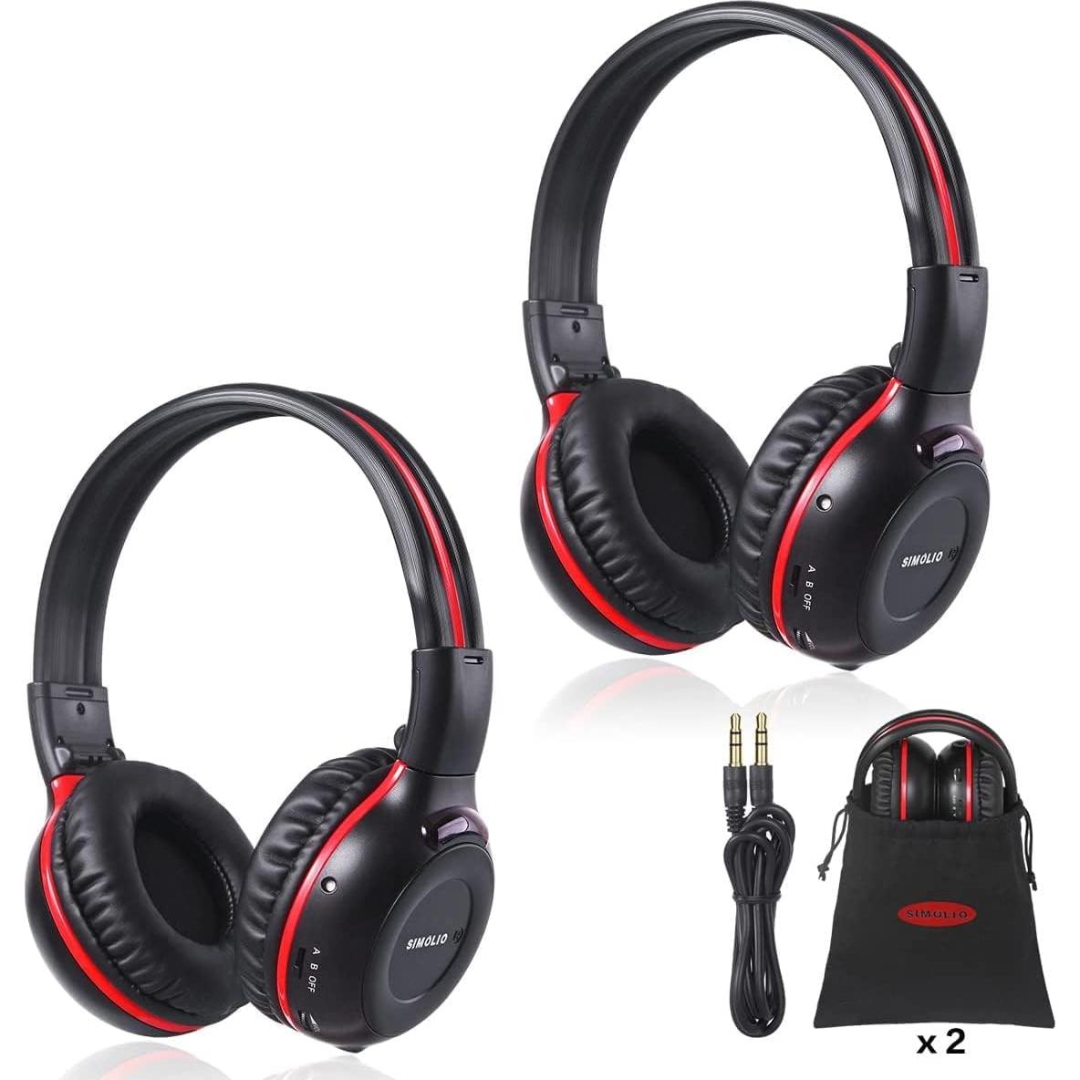 Auriculares SIMOLIO IR y Bluetooth para Niños - 20h Batería