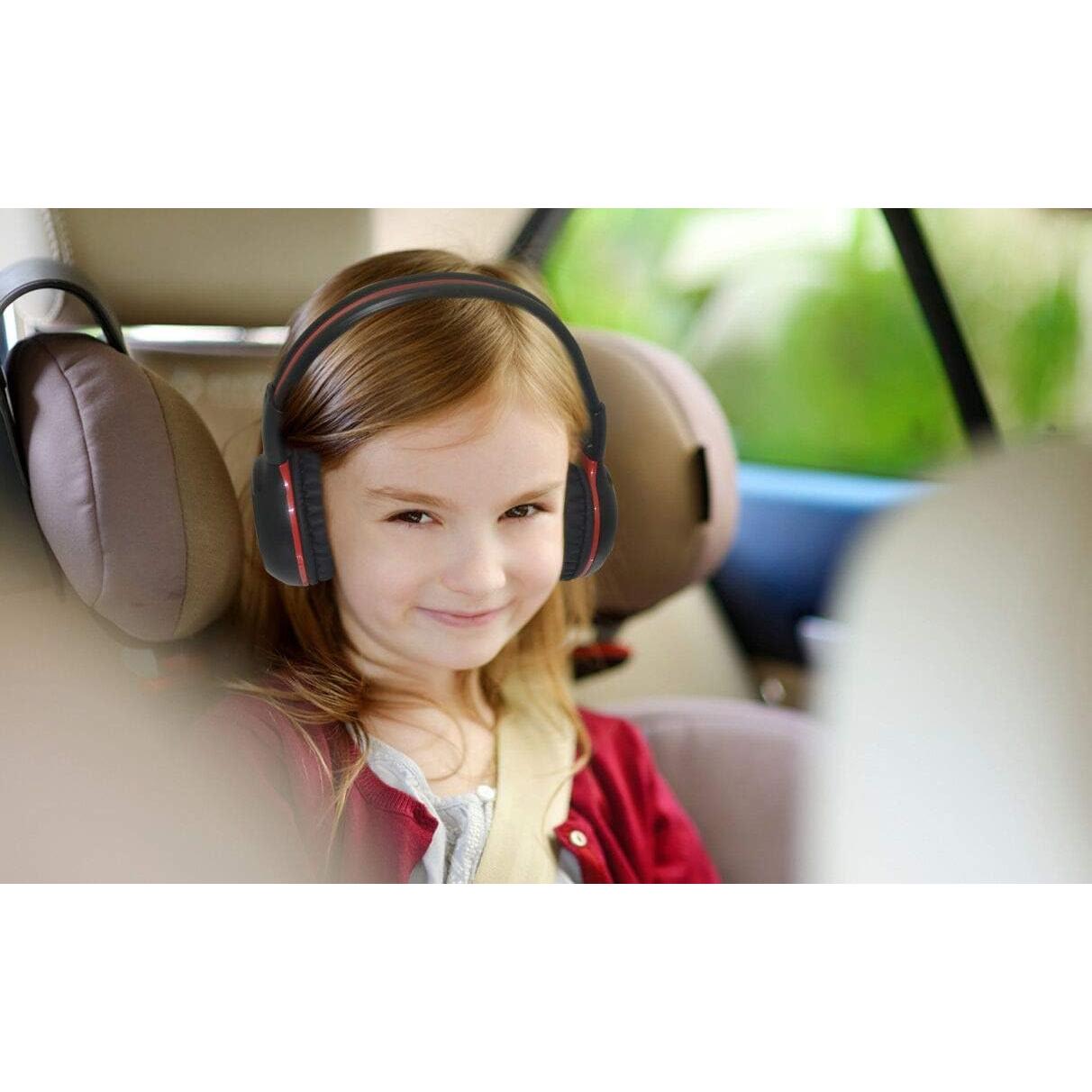 Auriculares Infrarrojos Inalámbricos SIMOLIO para Coche y Bluetooth Niños