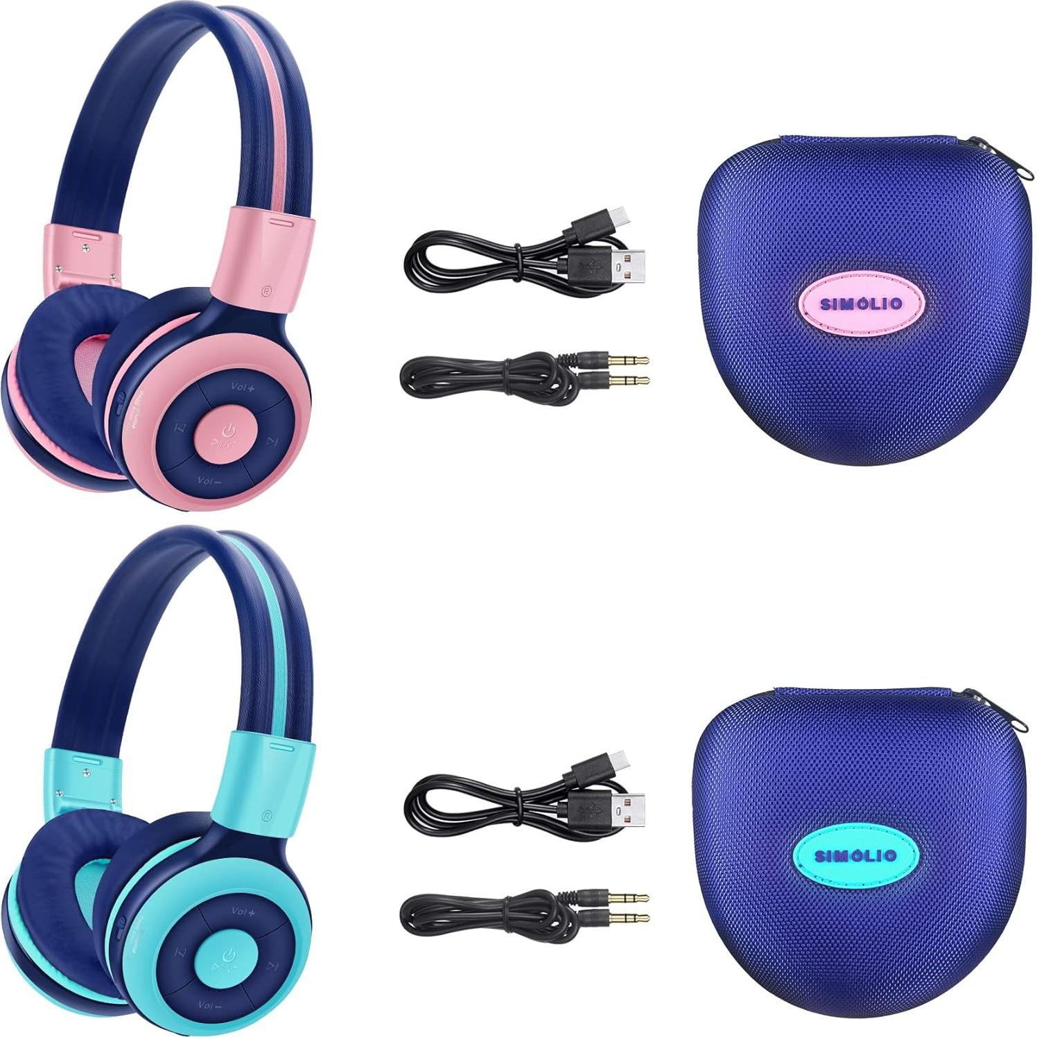 Auriculares Inalámbricos IR y Bluetooth SIMOLIO para Niños