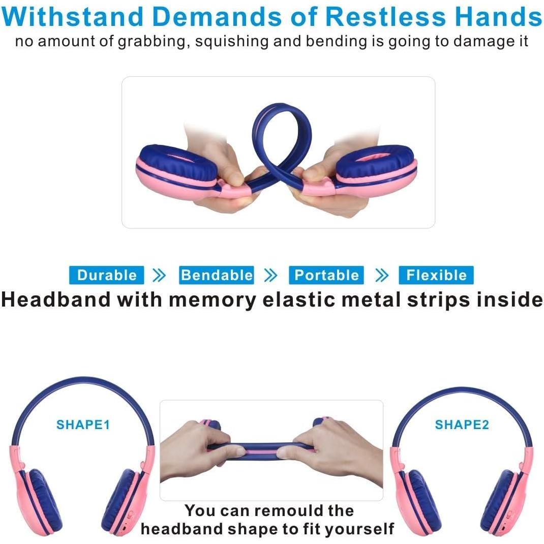 Auriculares Inalámbricos IR y Bluetooth SIMOLIO para Niños