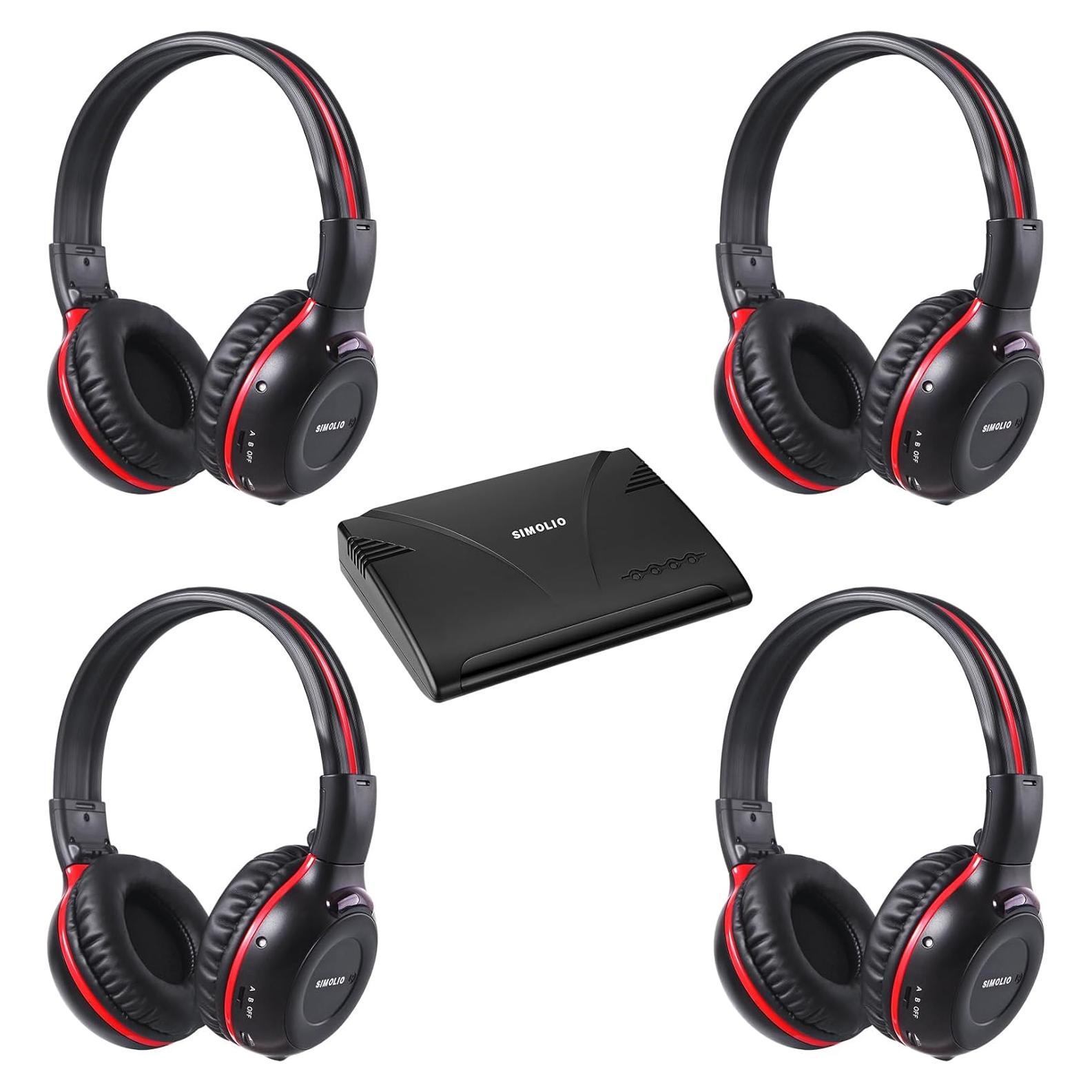 Auriculares Inalámbricos SIMOLIO IR y Bluetooth para Niños