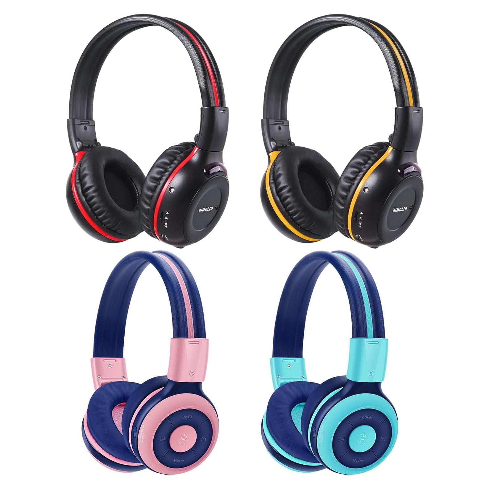 Auriculares Infrarrojos SIMOLIO para DVD de Coche - Niños