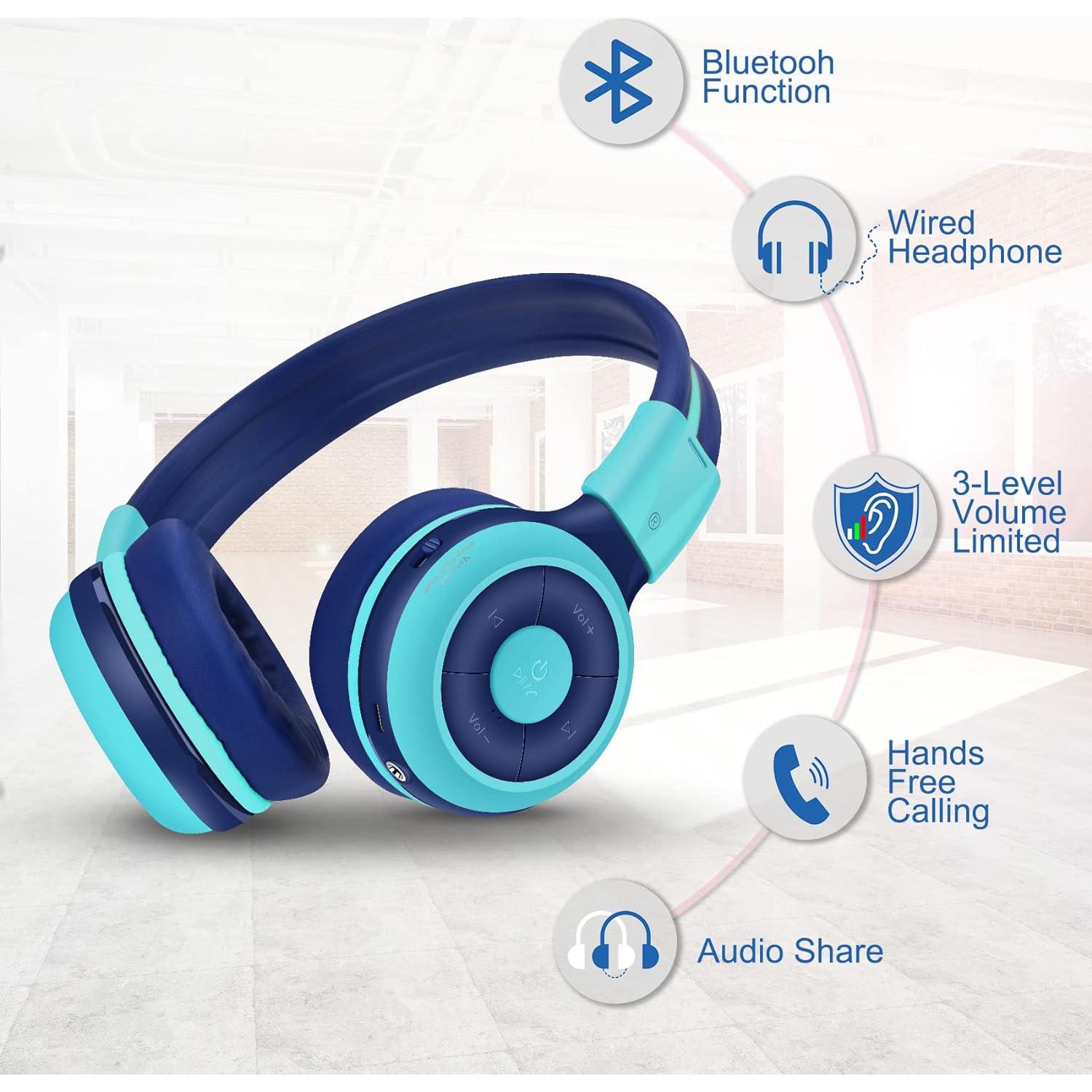 Auriculares Inalámbricos IR y Bluetooth SIMOLIO para Niños