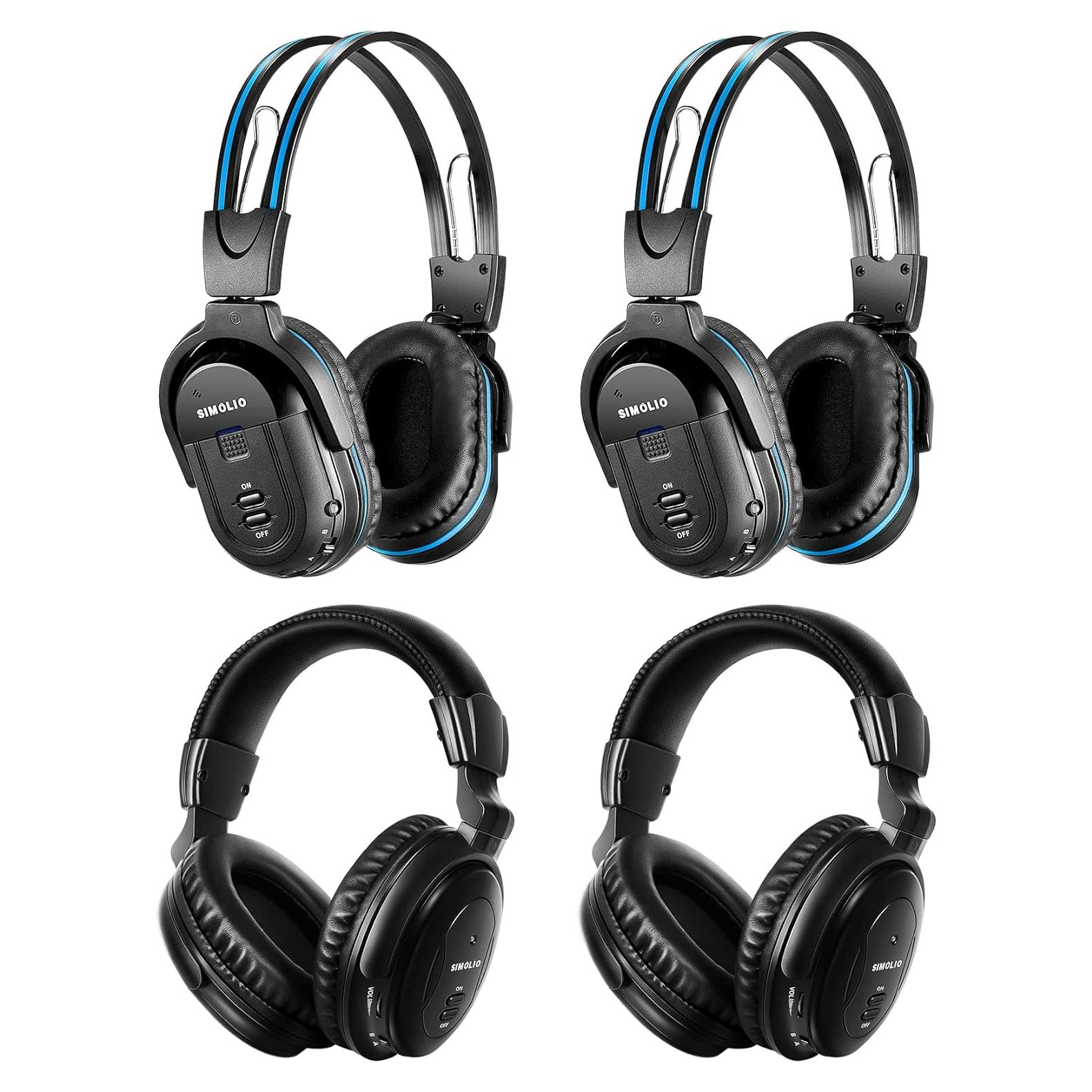 Auriculares Inalámbricos IR SIMOLIO para Automóvil - Compatibles con Honda y Dodge